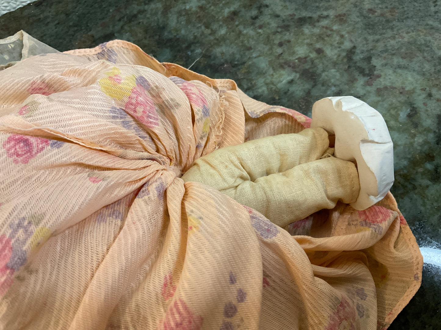 Vtg A Rosebud Girl to Love June Bisque