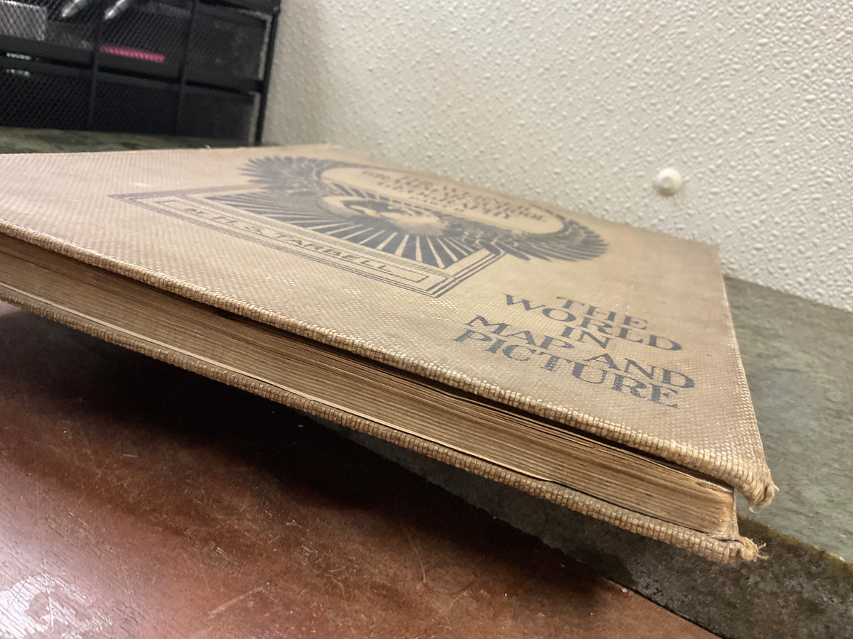 Antique 1896 The Werner Grammar School Geography