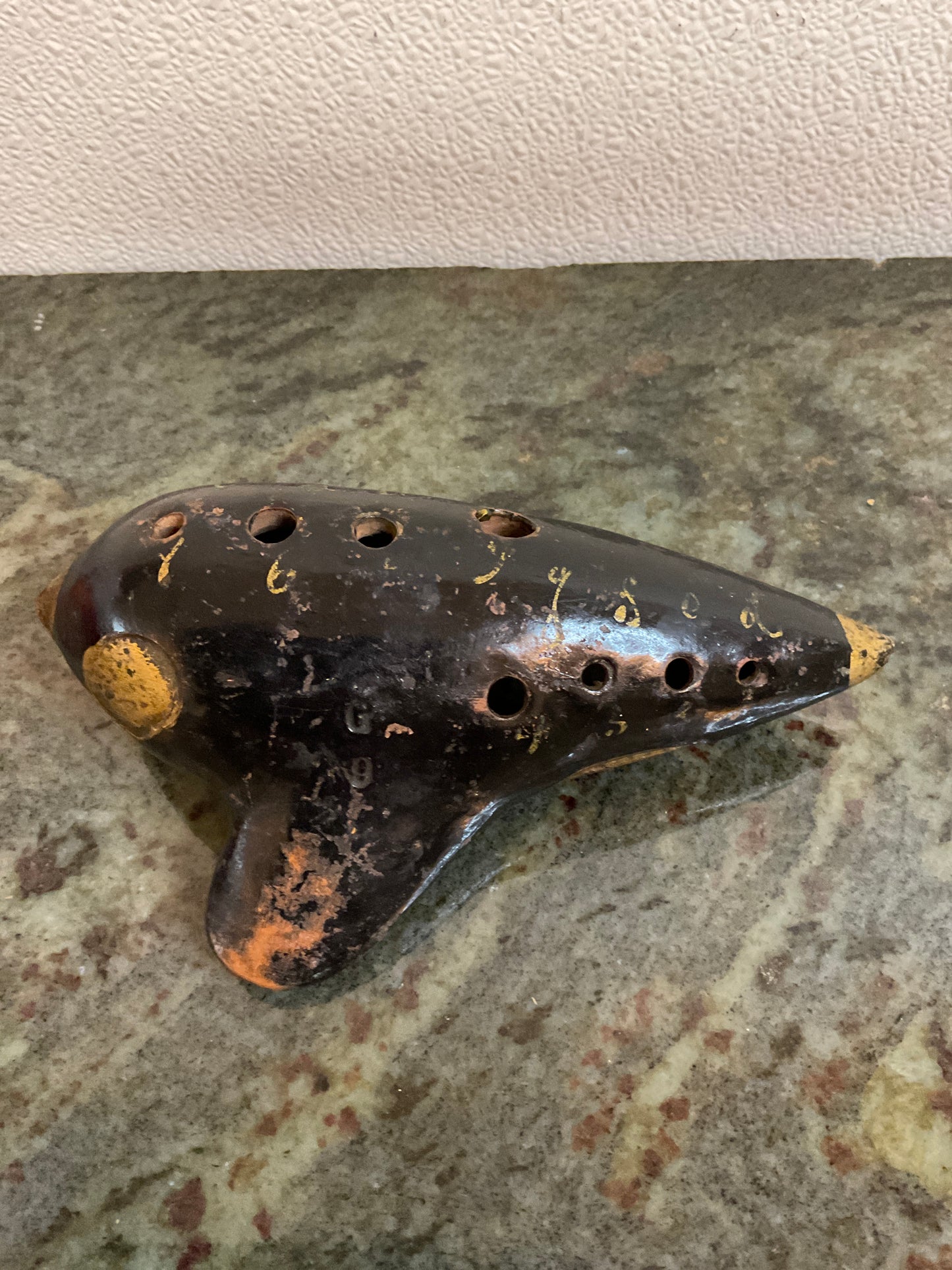 Vintage Ceramic Ocarina