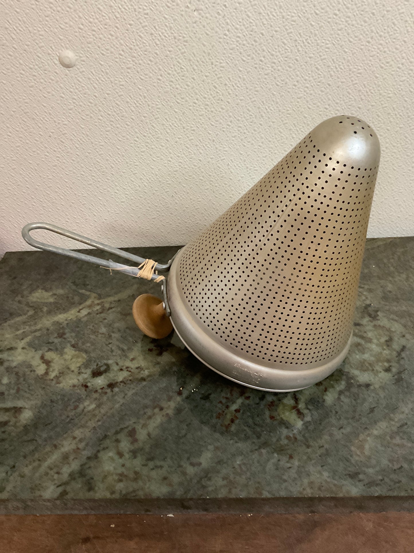 Viko Aluminum Food Mill With Wooden Pestle