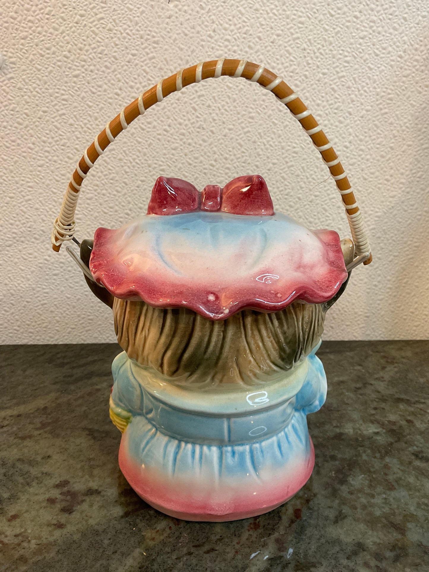 Vintage Royal Sealy ‘Miss Kitty’ Biscuit Jar