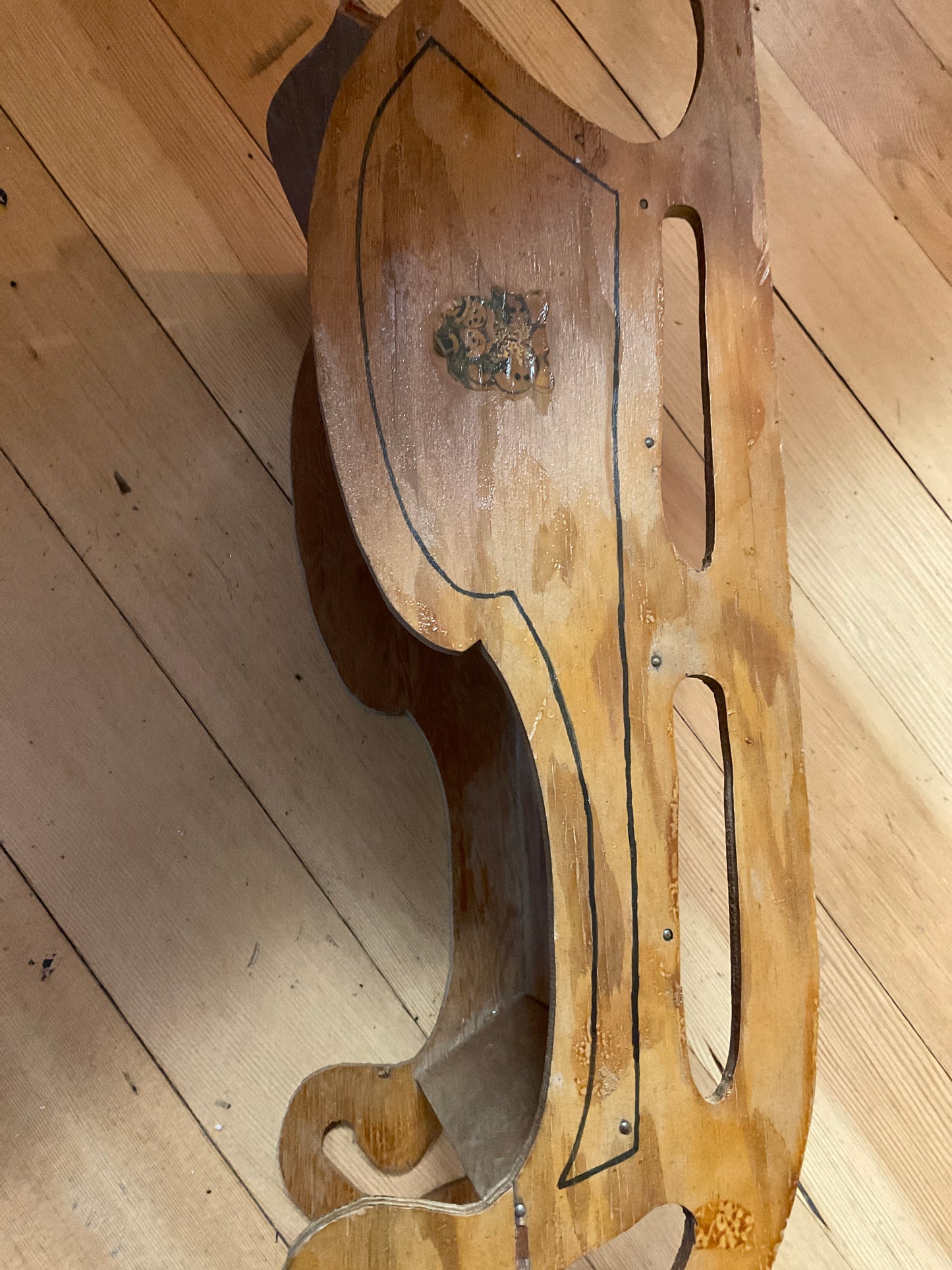 Vintage Wooden sleigh