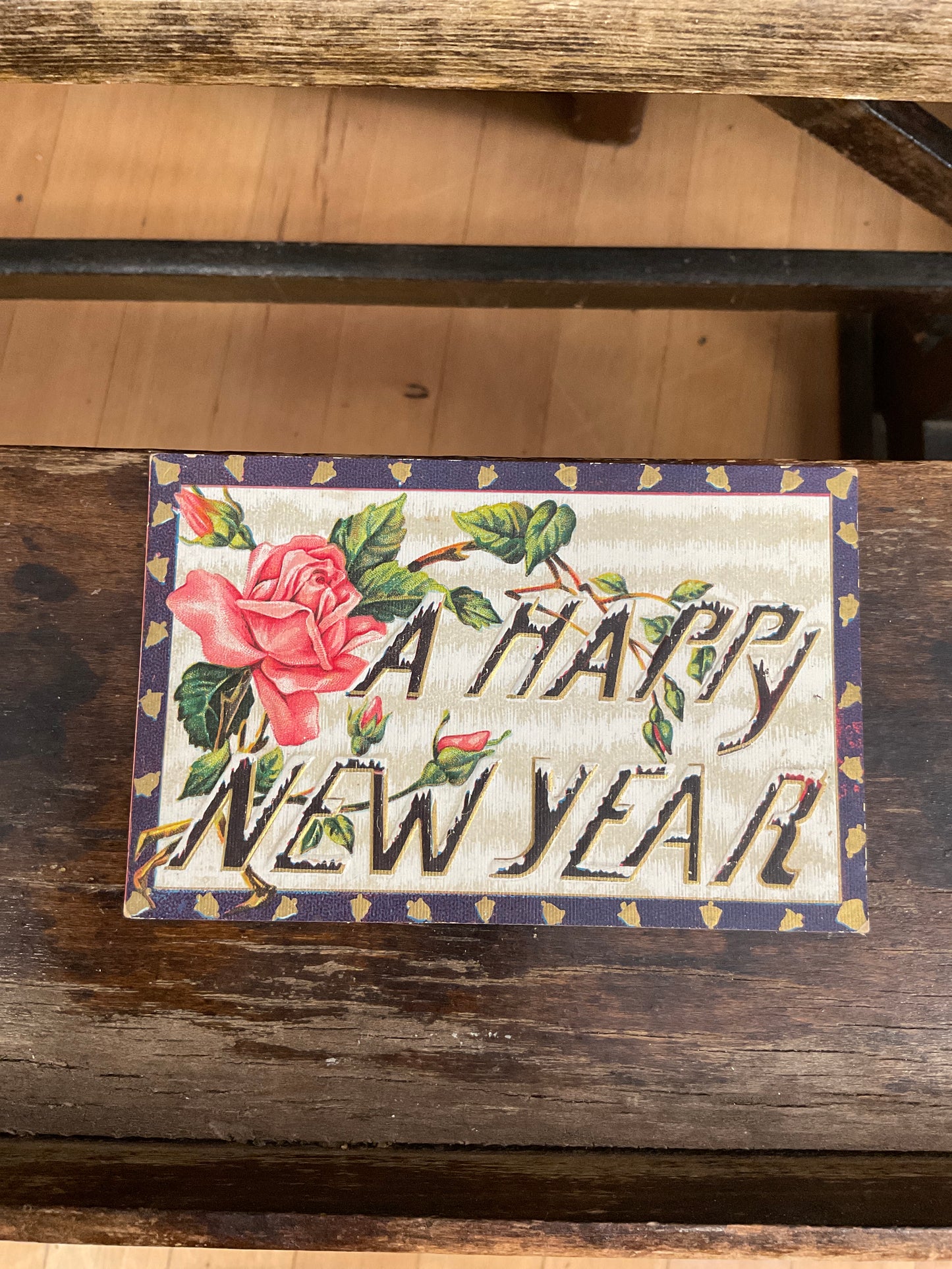 Antique Post Card - New Year