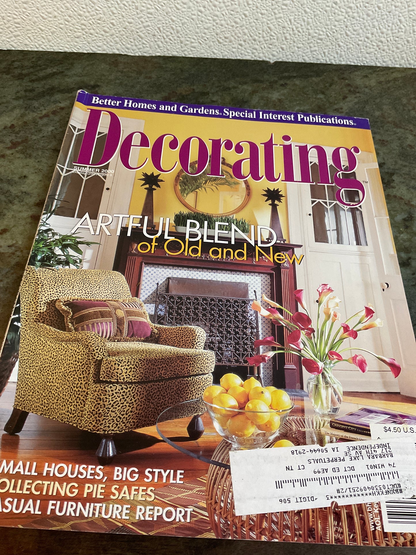 Better Homes and Garden Magazine