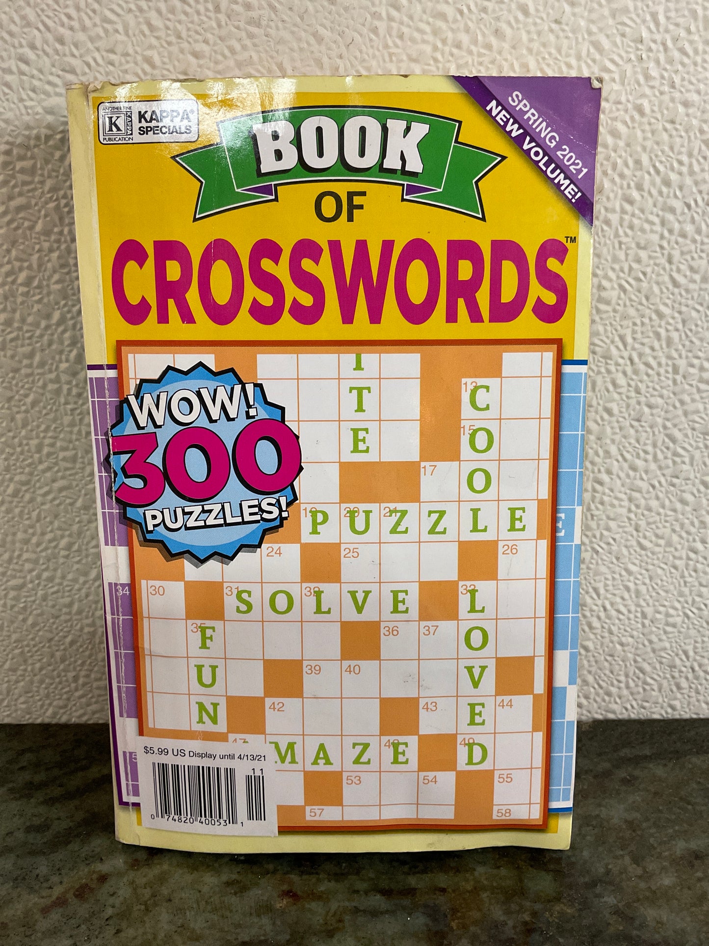 Used Book of Crosswords