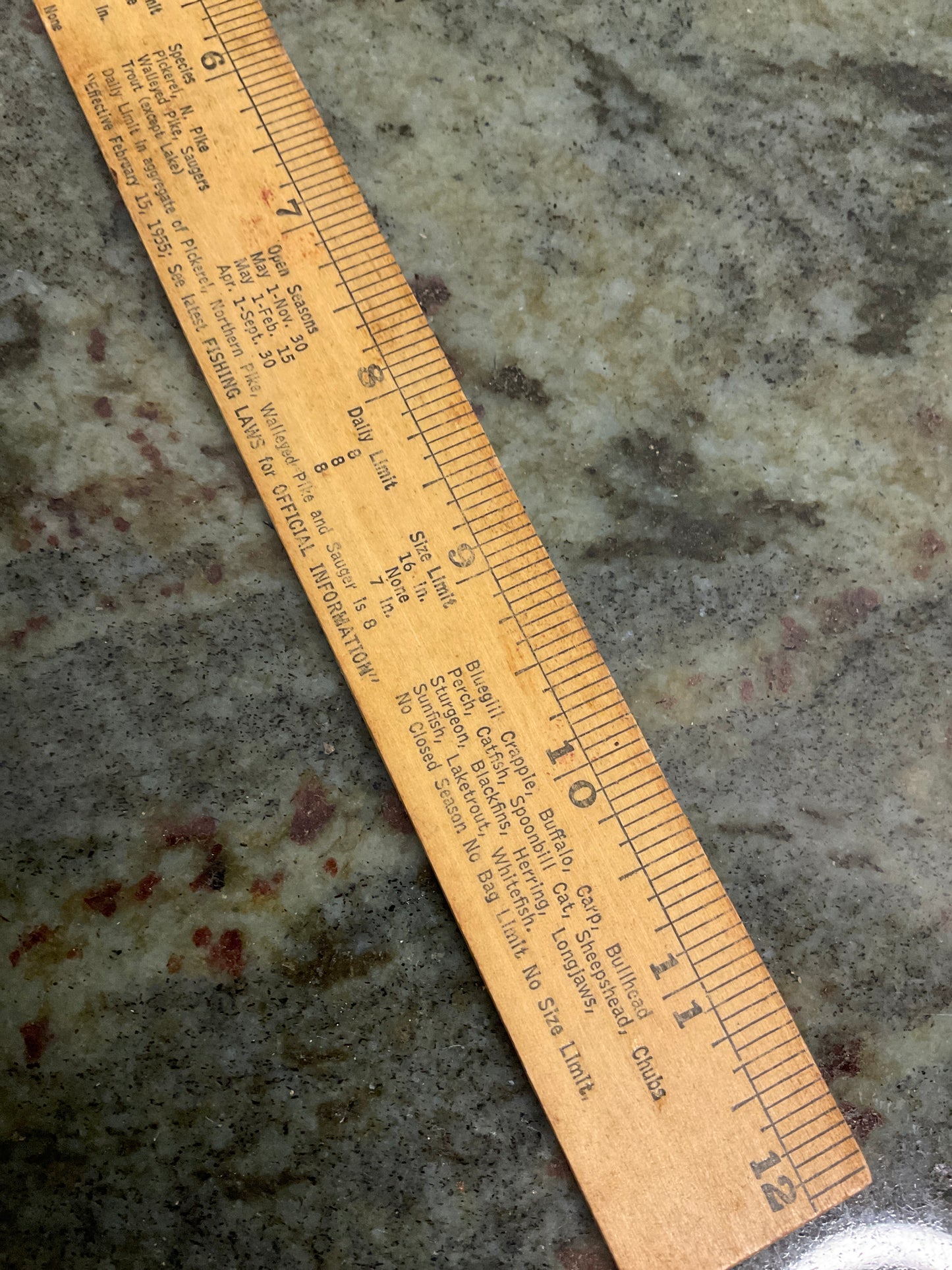 1955 ‘Schenley Whiskies of Elegance’ Ruler
