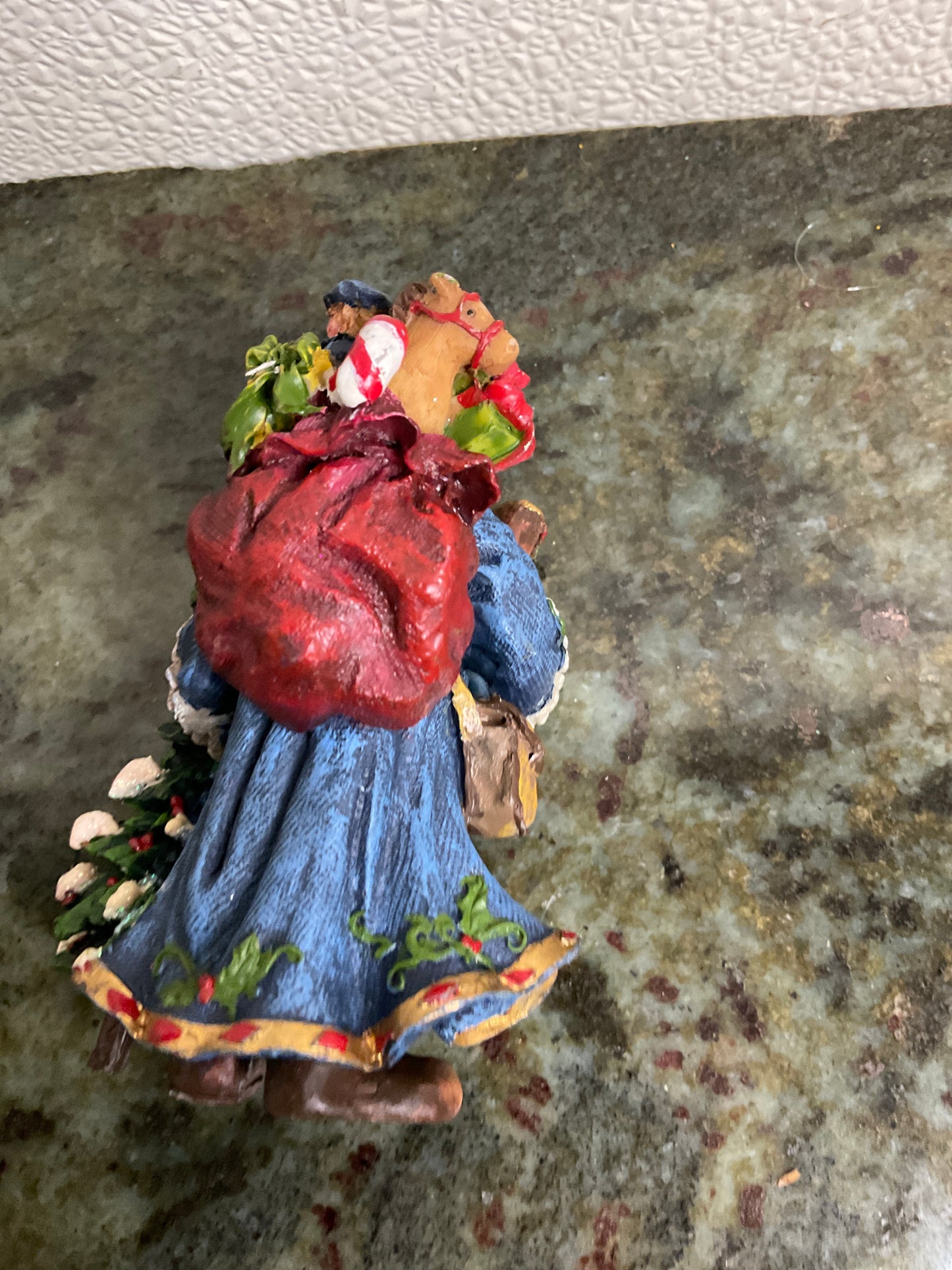 Vintage Santa Ornament