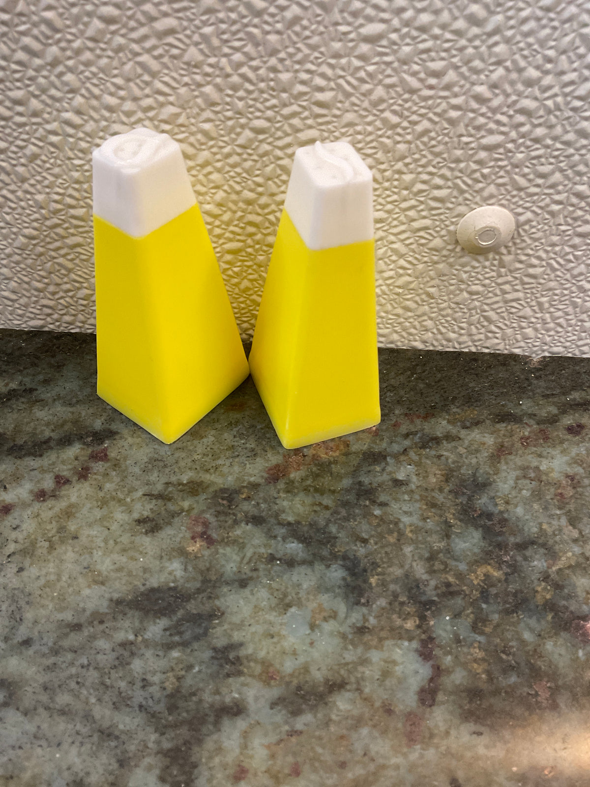 Vintage Plastic Salt & Pepper Shakers