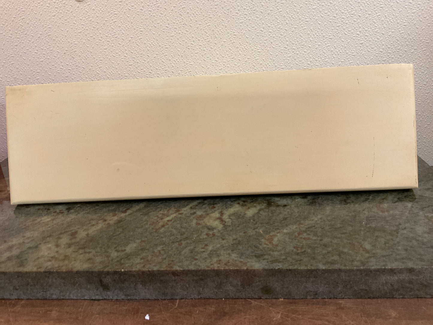Cream Colored Shelf to Hang Two Ways