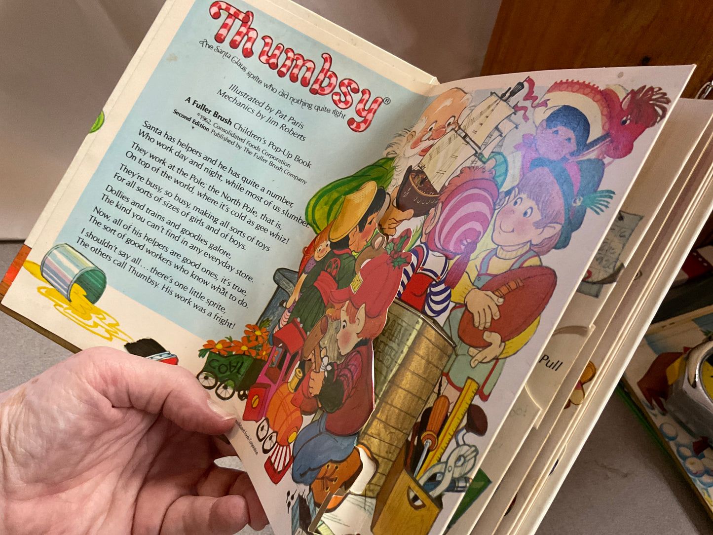 Book Thumbsy The Santa Claus sprite who did nothing quite right