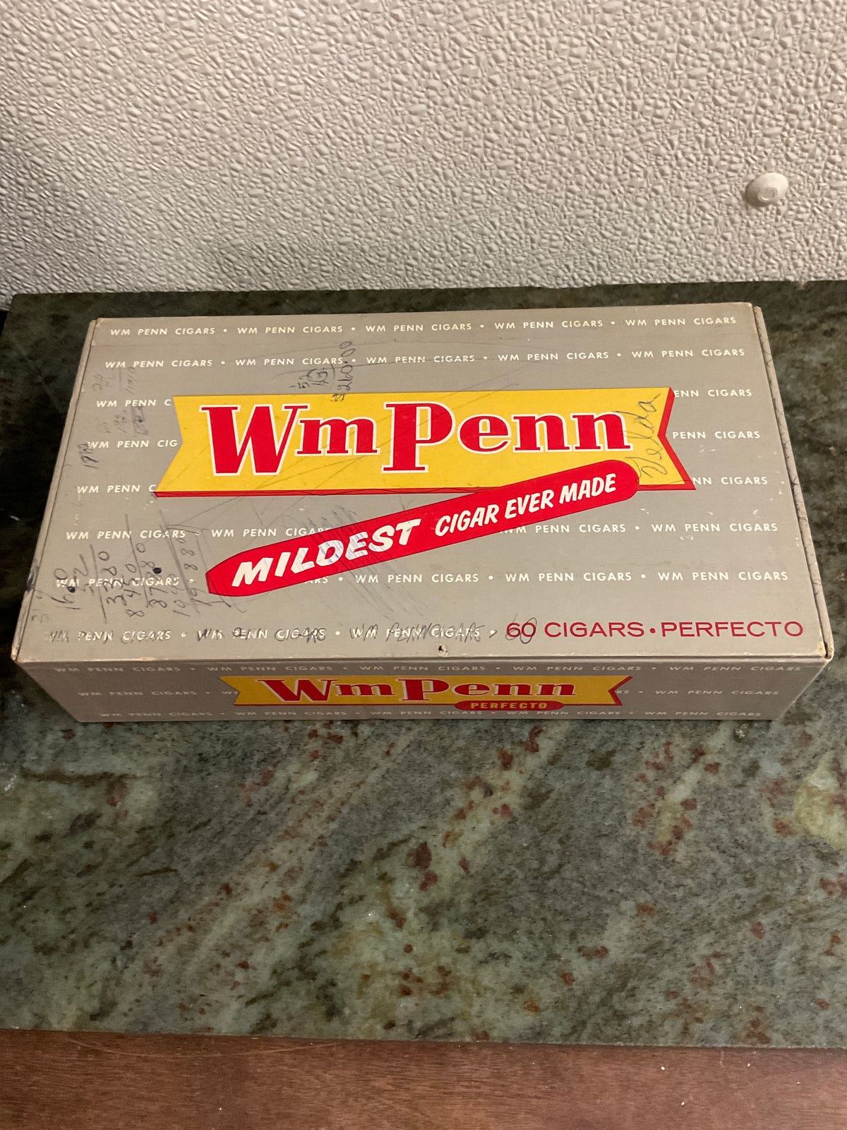 Wm Penn Mildest Cigar Ever Made Box
