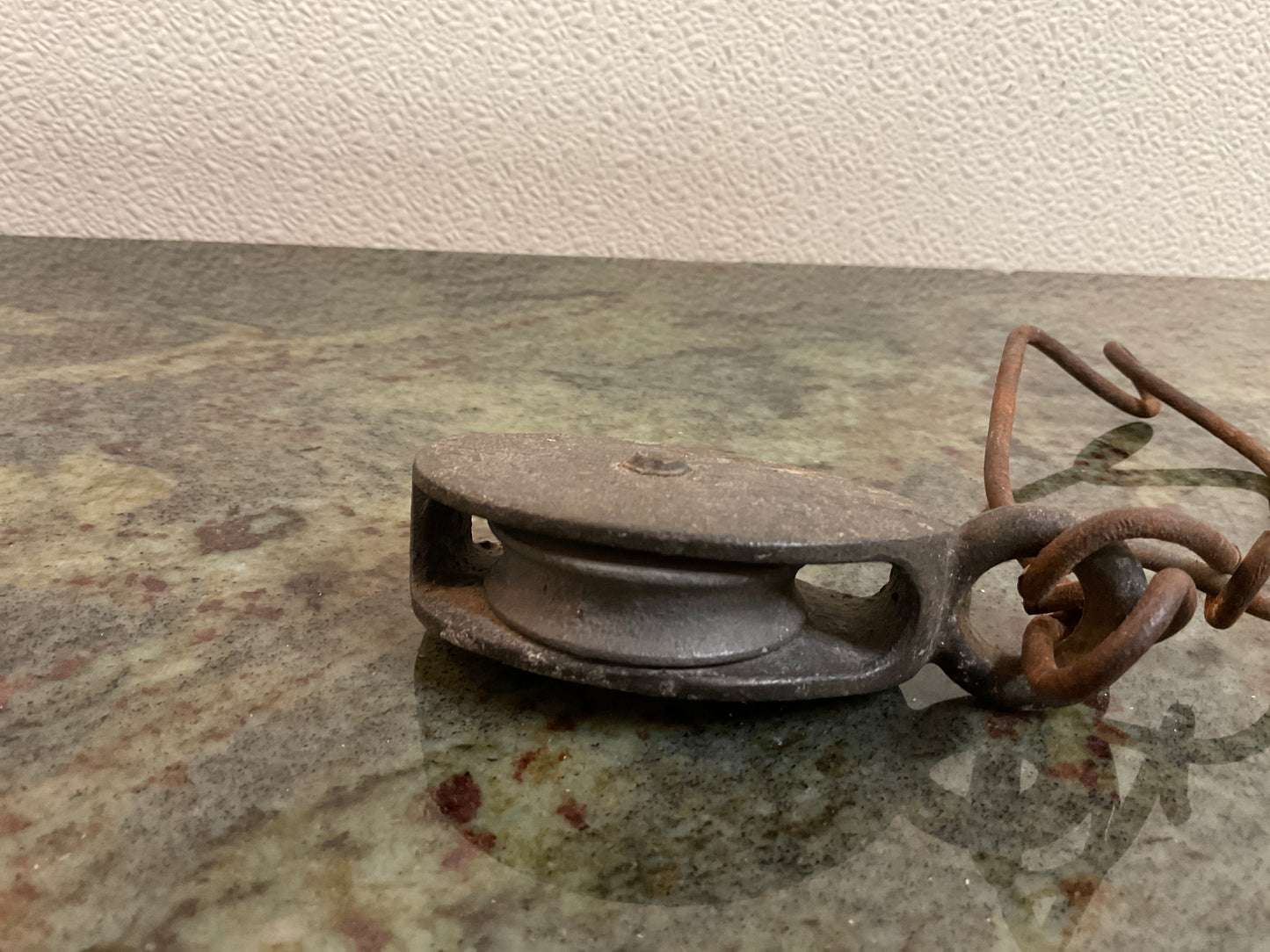 Antique Cast Iron Barn Pulley