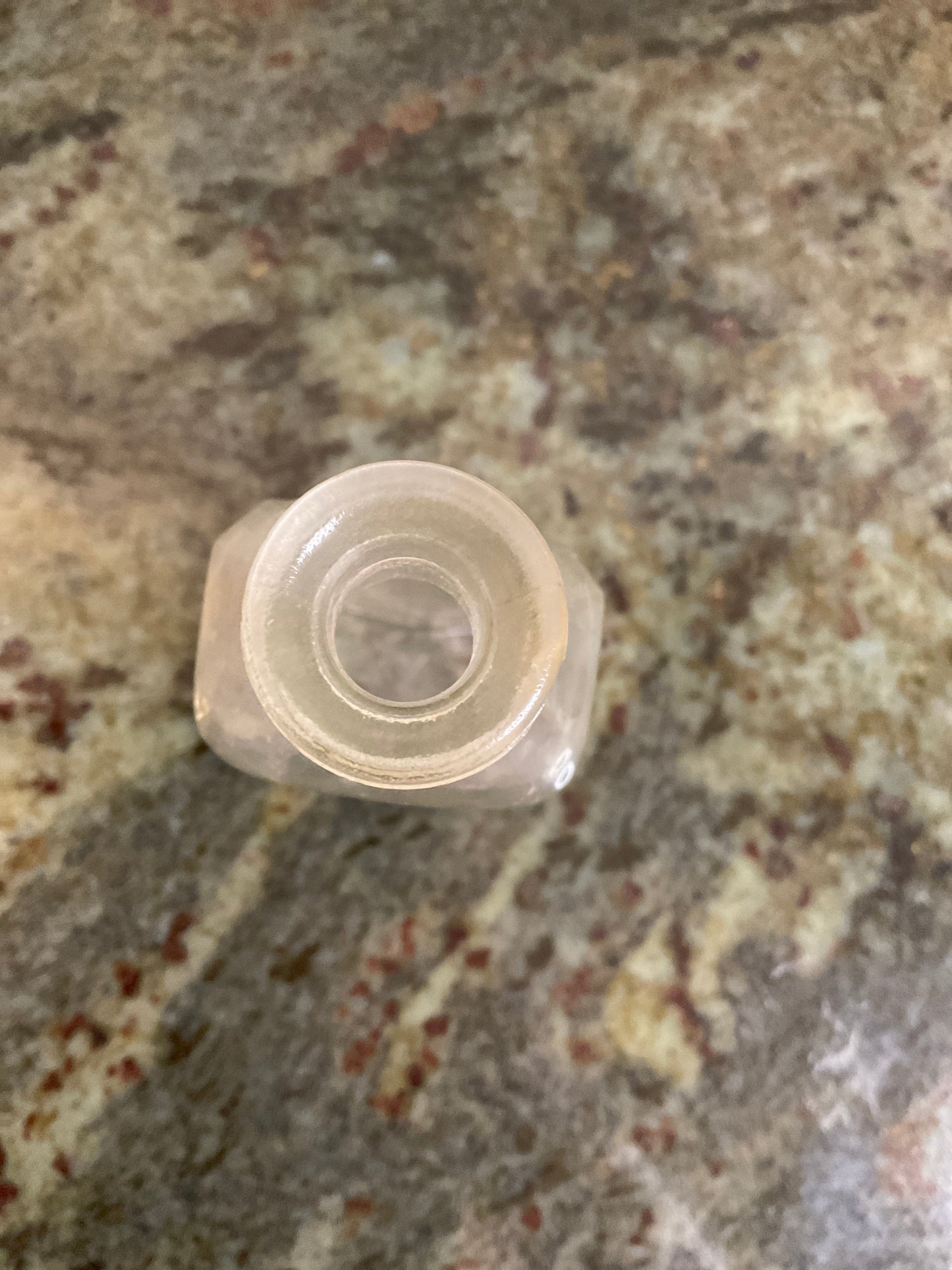 Antique Glass Graduated Medicine Bottle