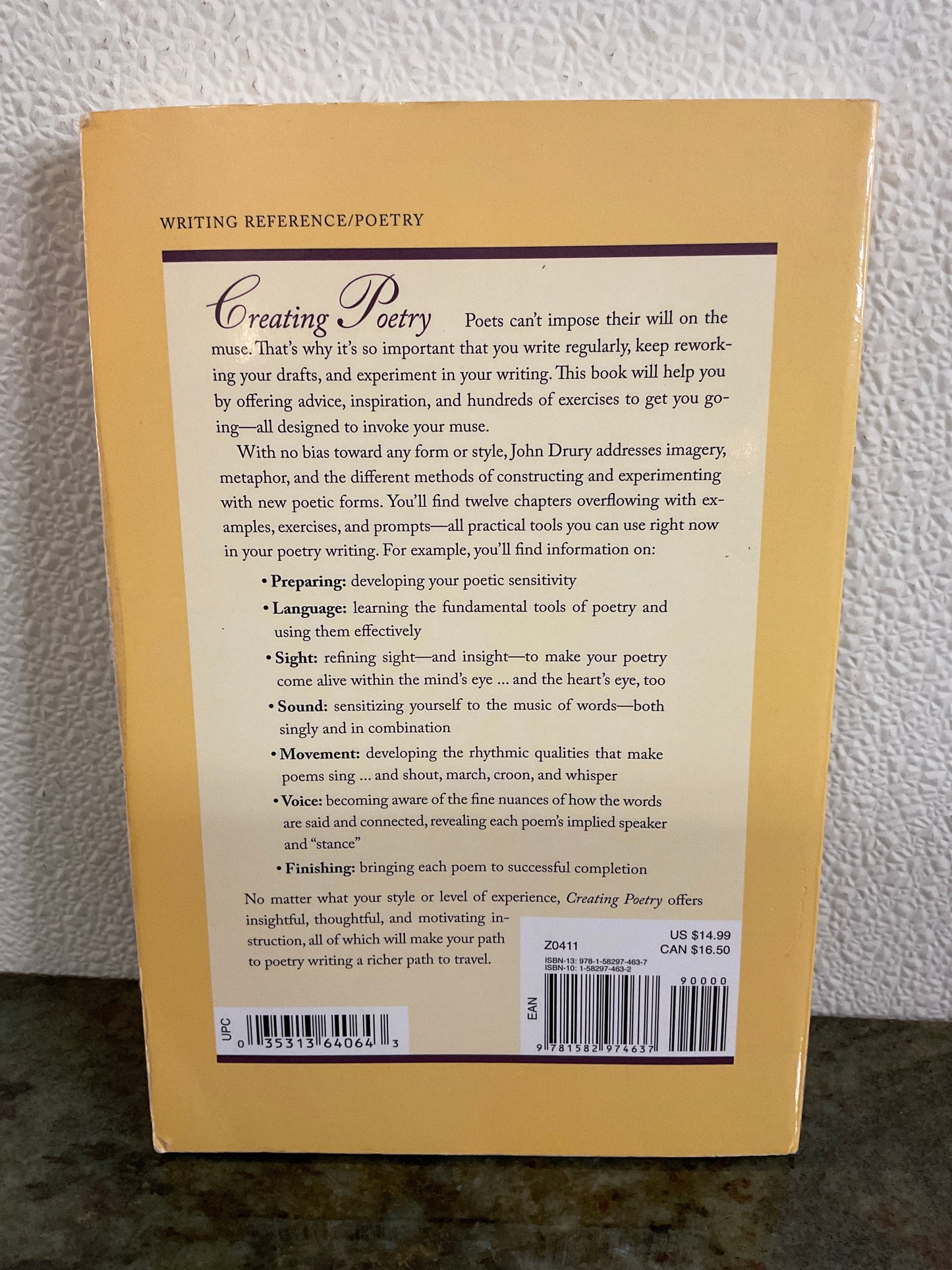 Book Creating Poetry