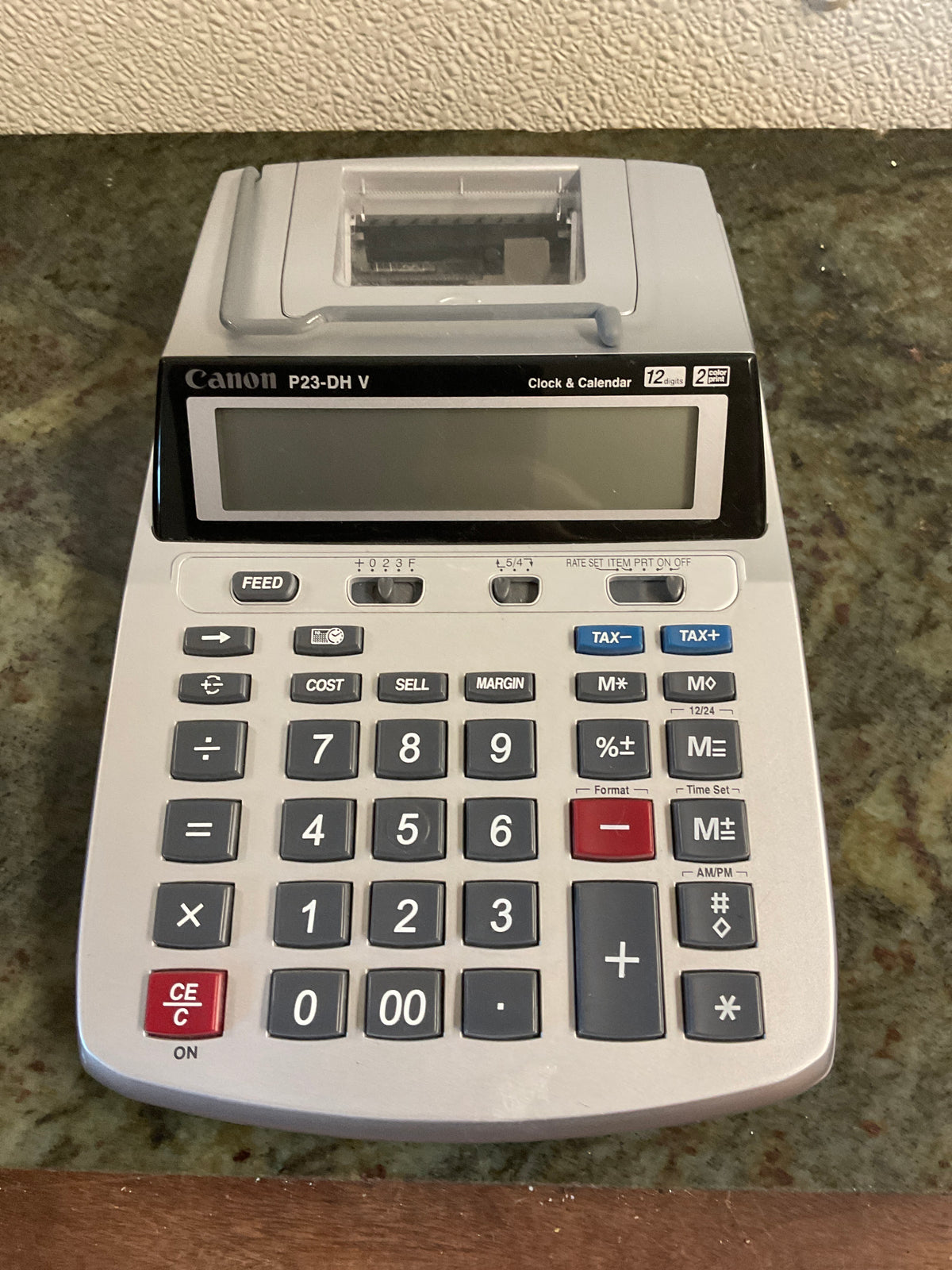 Canon P23-DH V Calculator Clock/Calendar