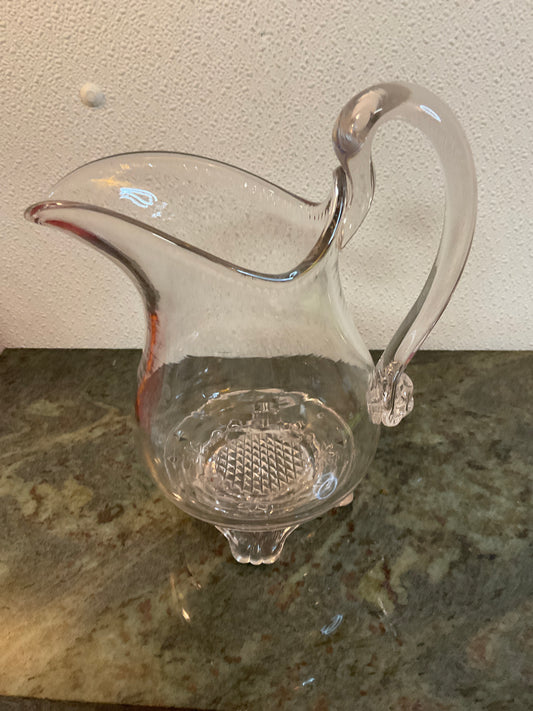 Vintage Glass Pitcher