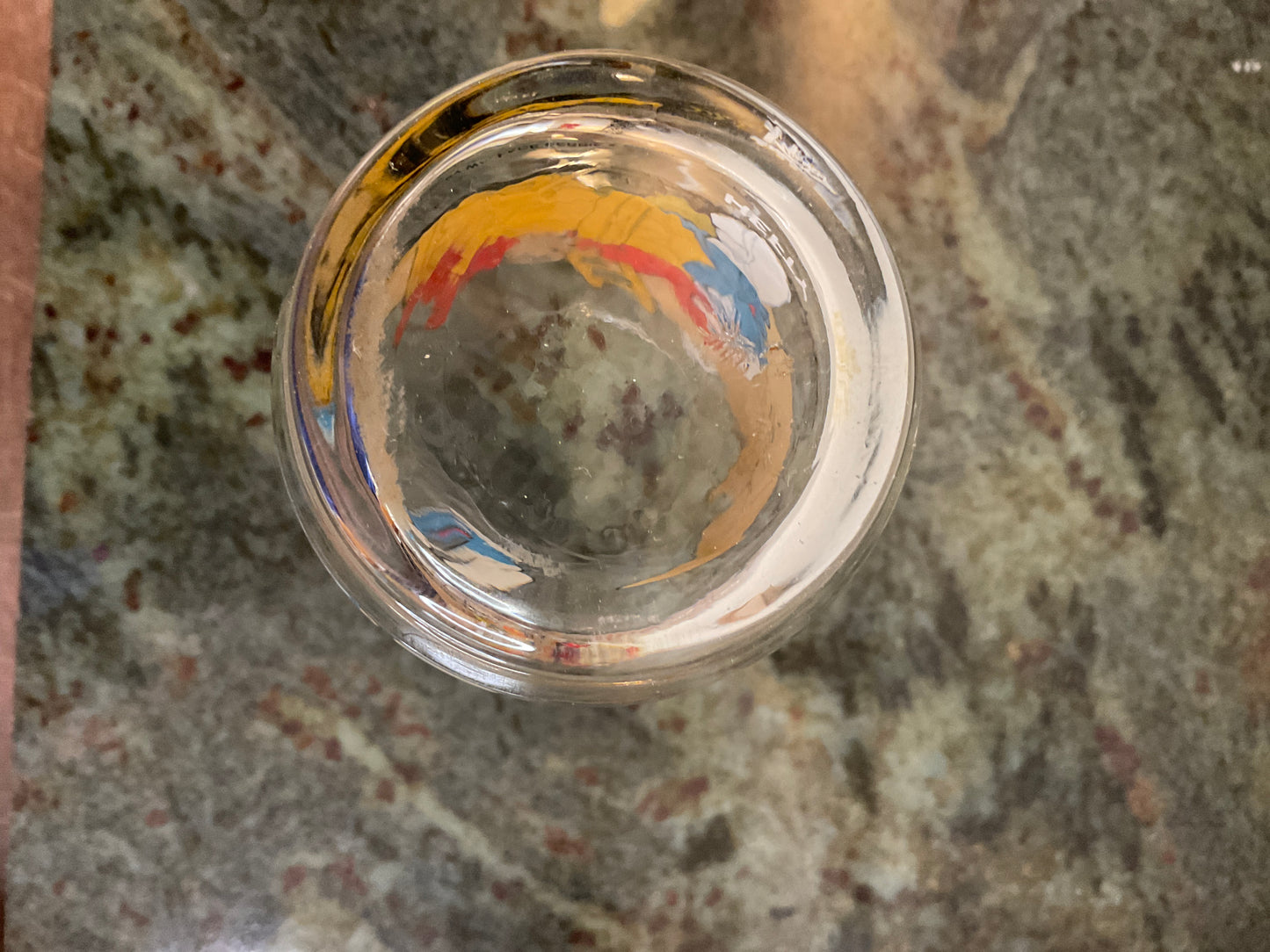 Vintage “ Hefty” Smurf Collectible Glass