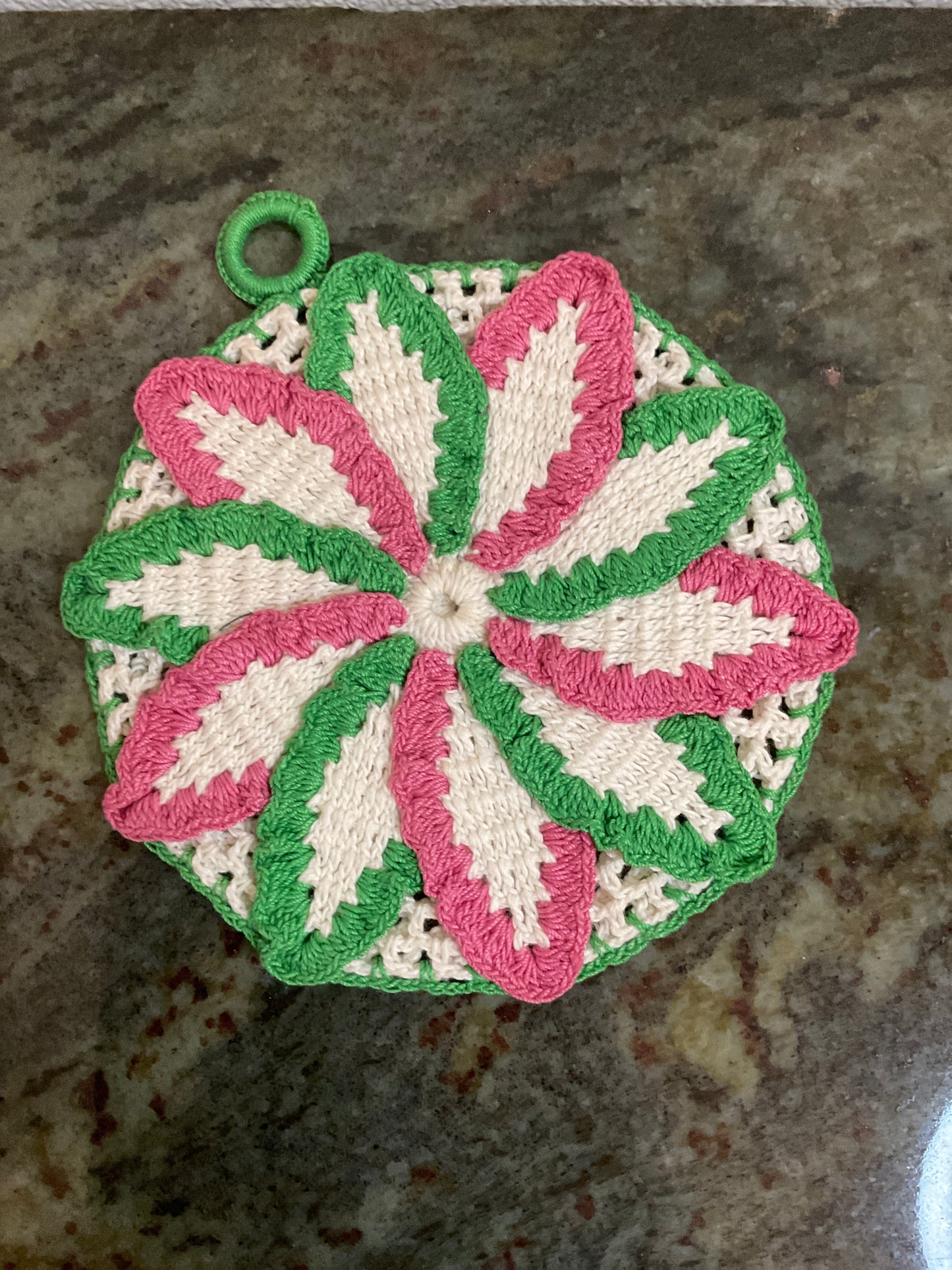 Handmade Hot Pad/ Trivet