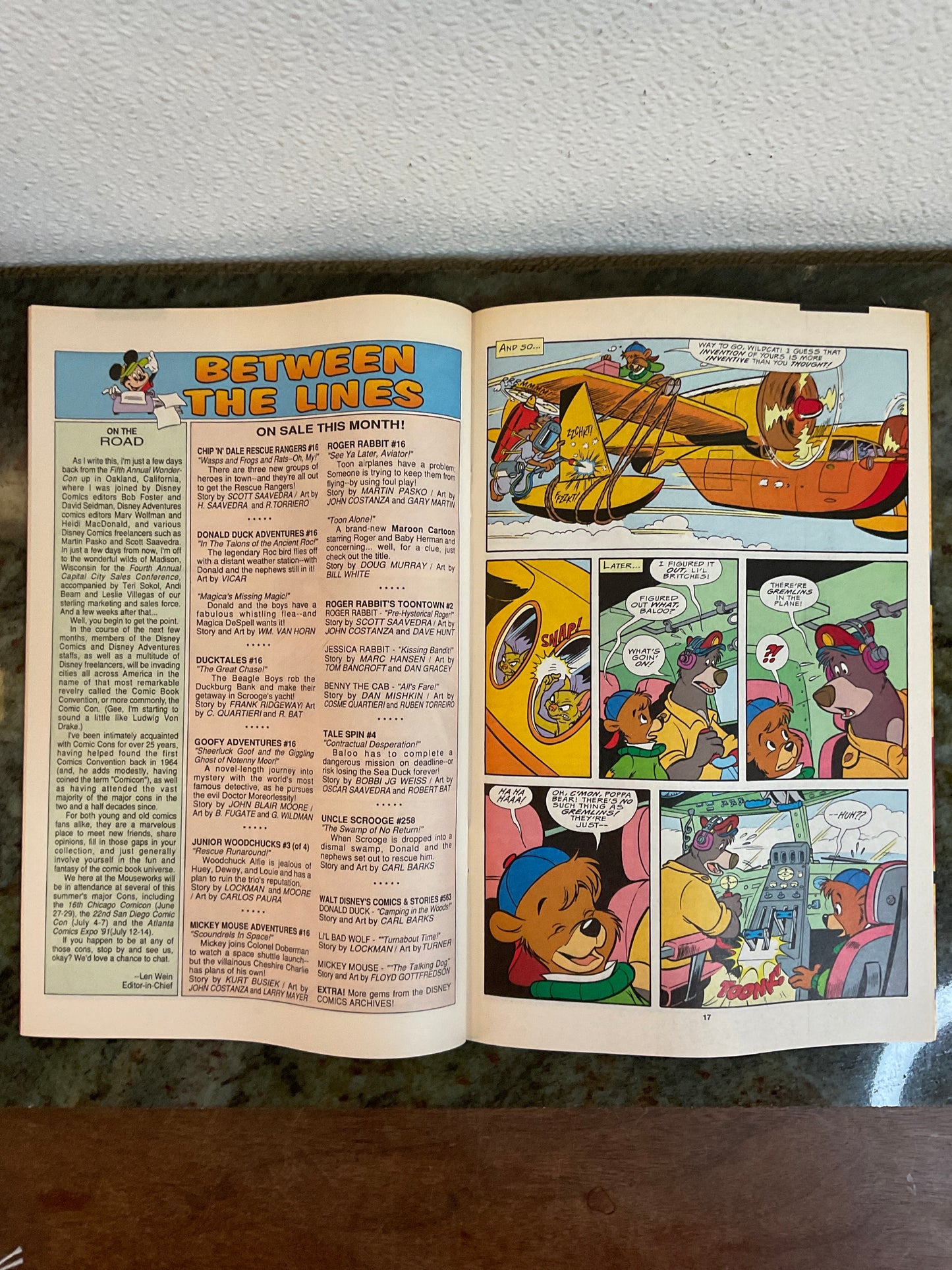 Comic Book 1991 TaleSpin