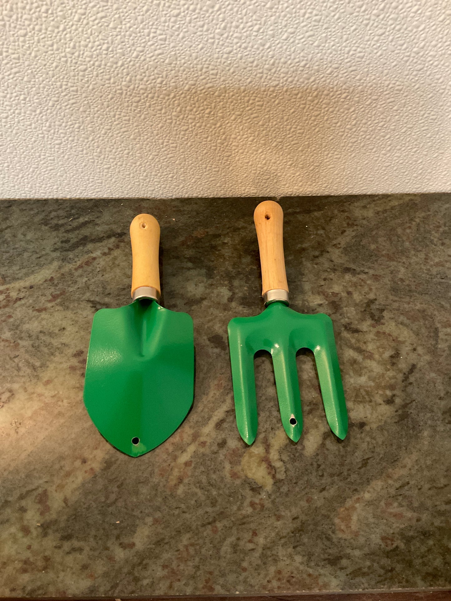 Gardening Fork, Rake and Shovel