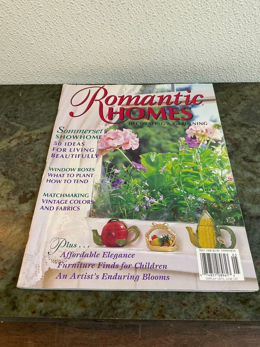 Romantic Homes May 1996