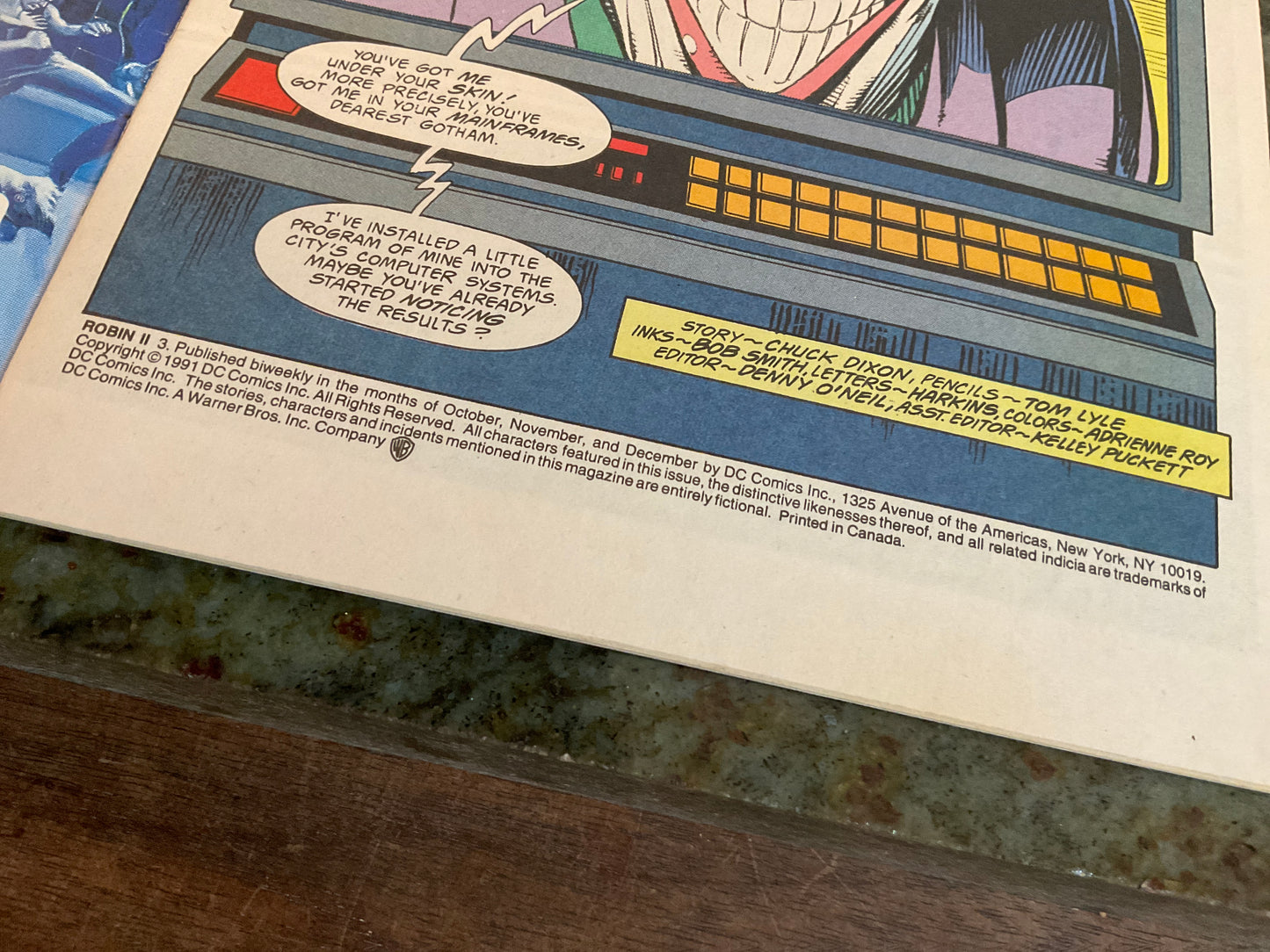 1991 Robin II: The Joker’s Wild! #3