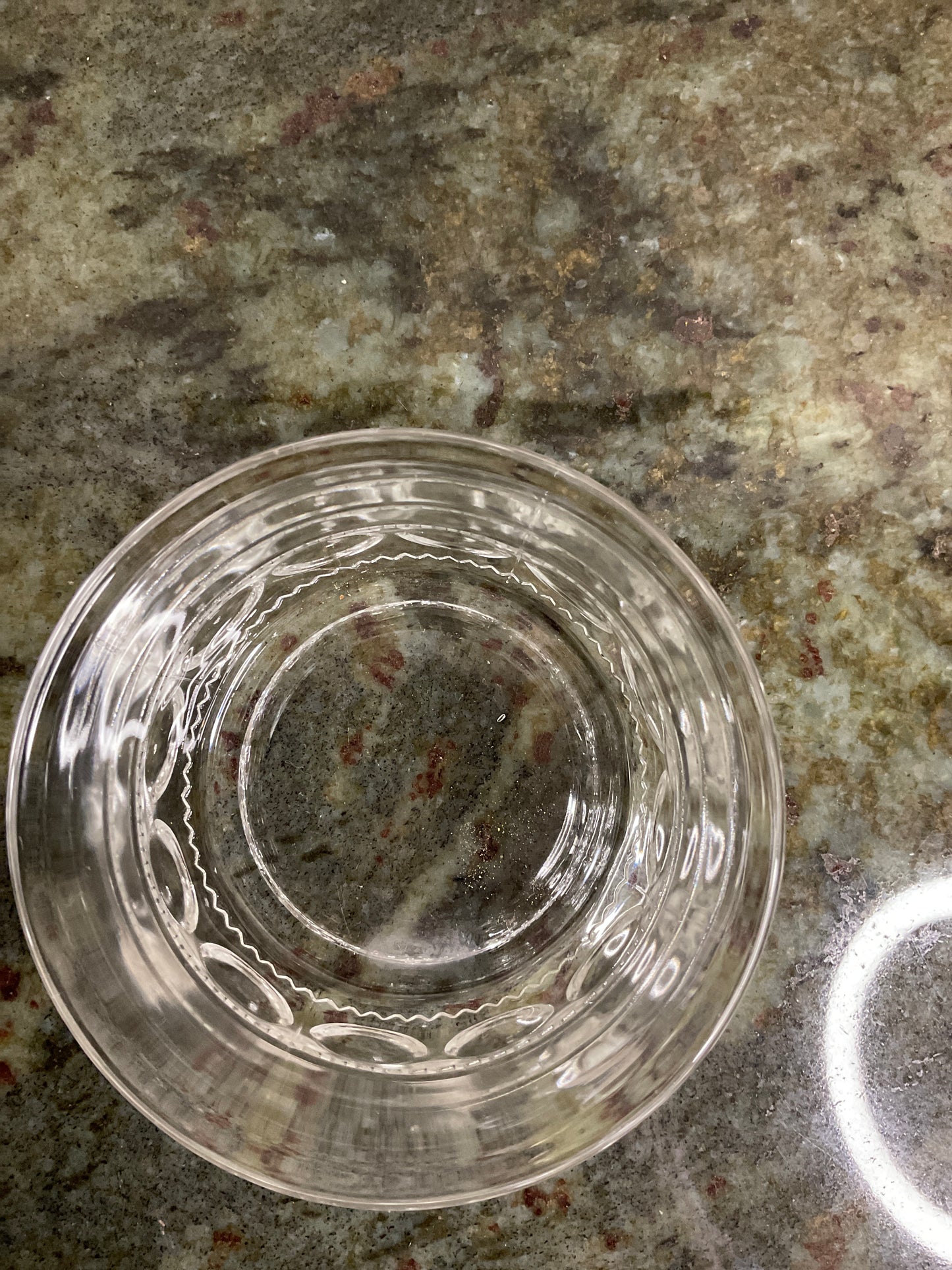 Vintage Kings Crown Clear Fruit/ Dessert Bowl
