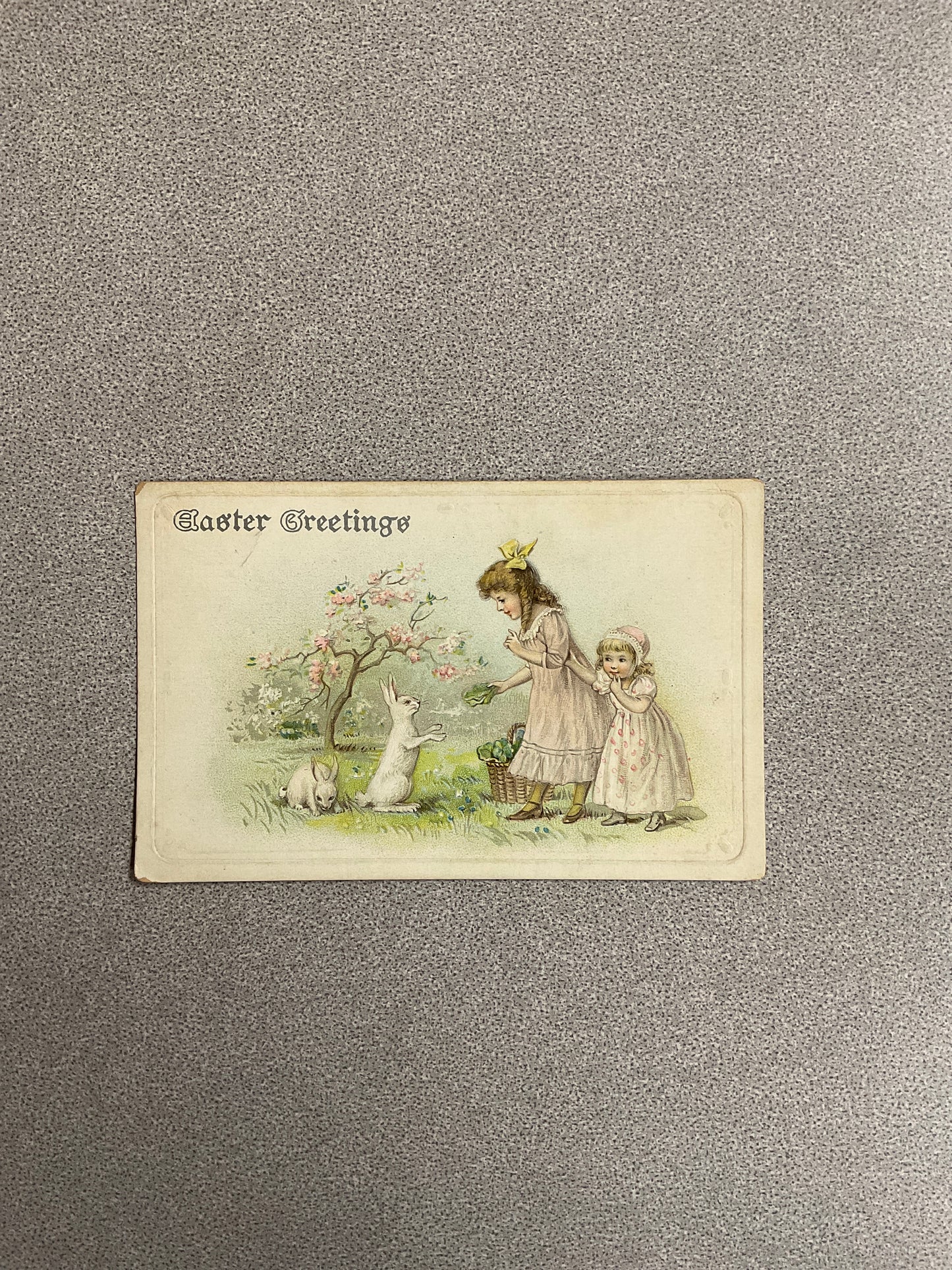 Easter Greetings Postcard