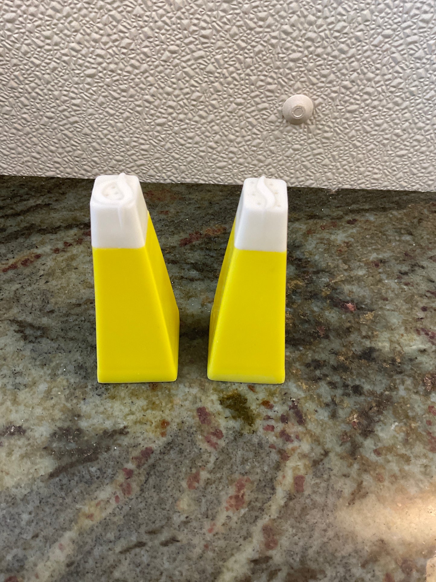 Vintage Plastic Salt & Pepper Shakers