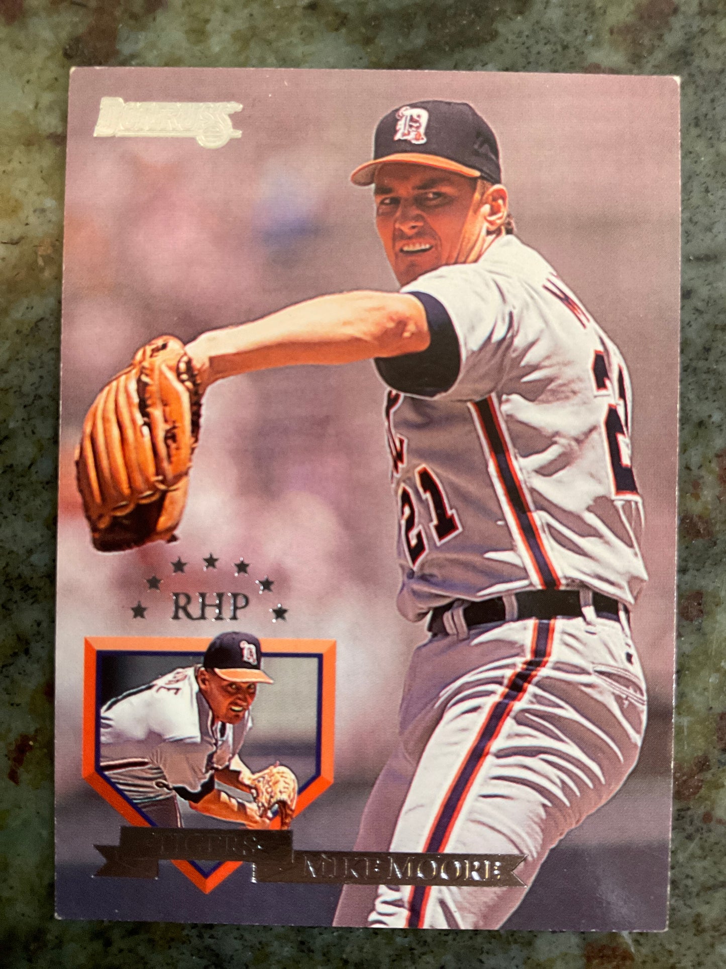 Mike Moore 1994 Dunross Baseball Card