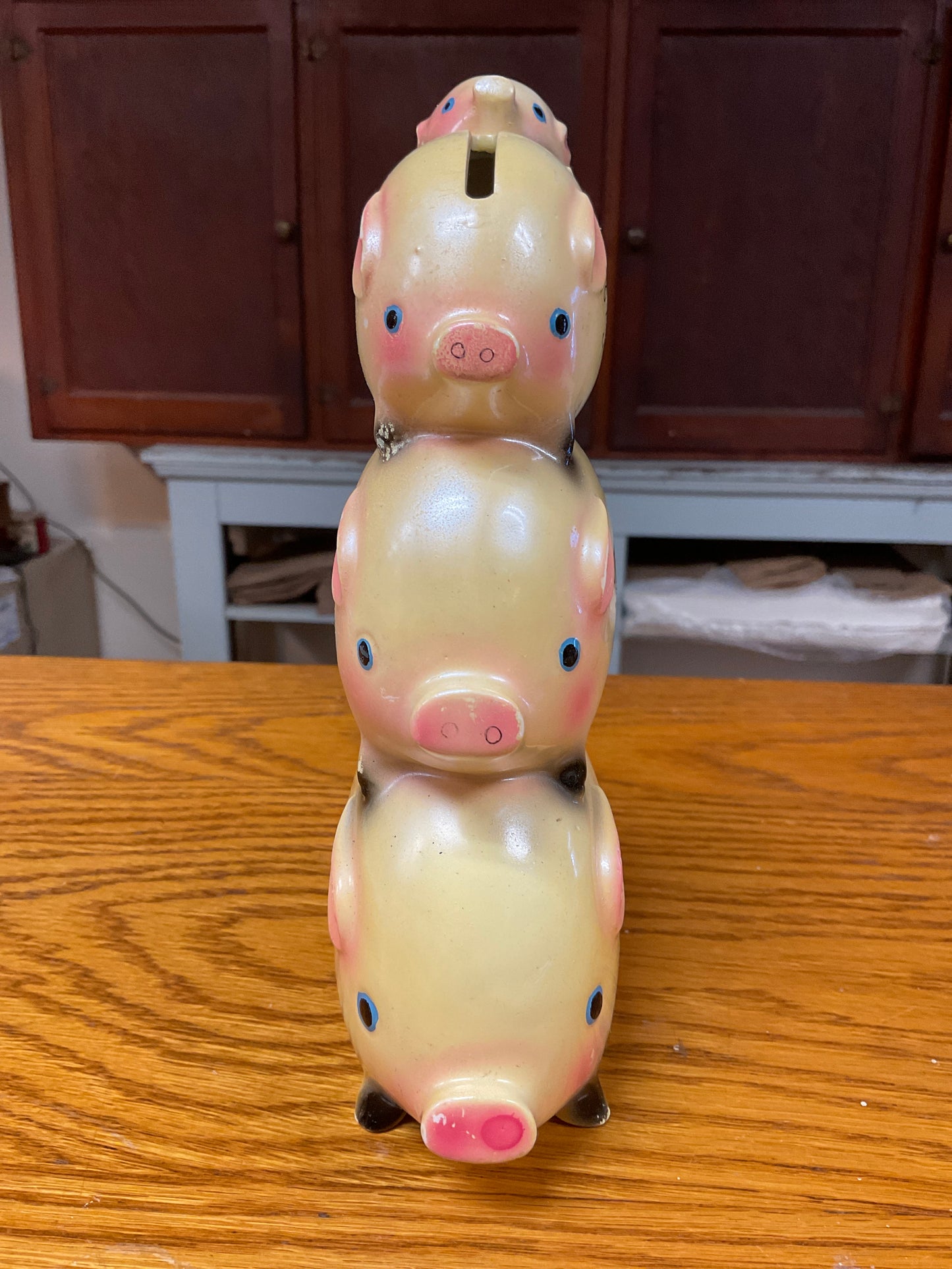 Vintage 4 Piggy’s Bank