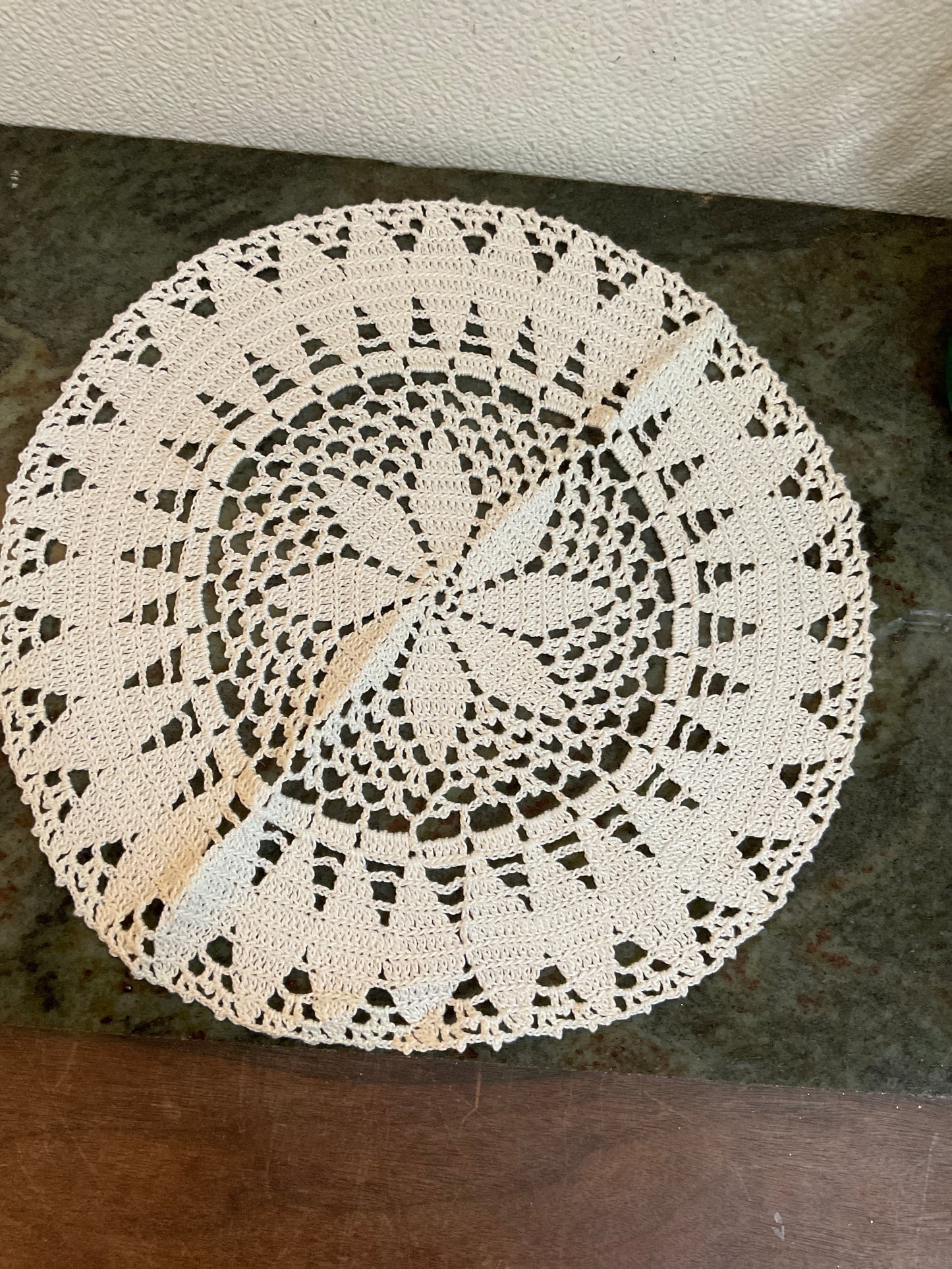 Vintage  11.5” round Doily