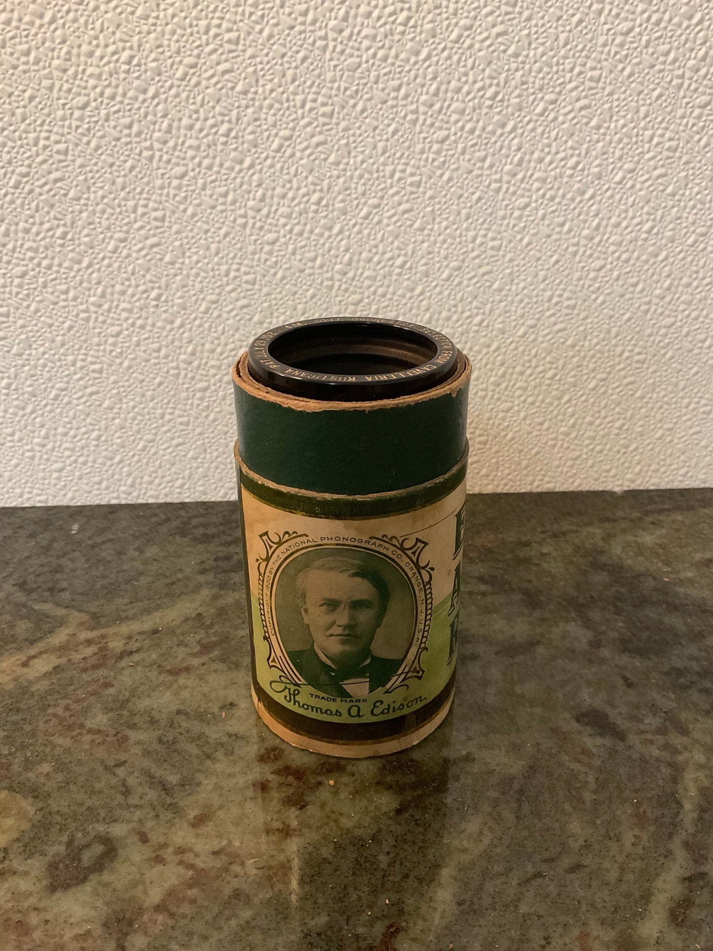 Edison Phonograph Cylinder
