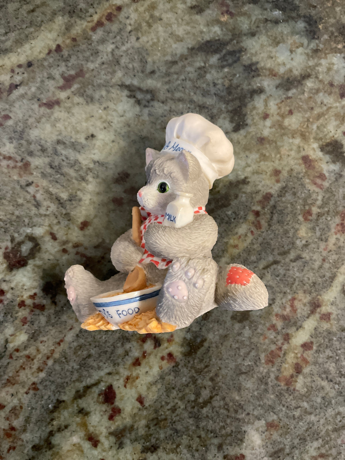 Enesco Calico Kitten The Chef Figurine