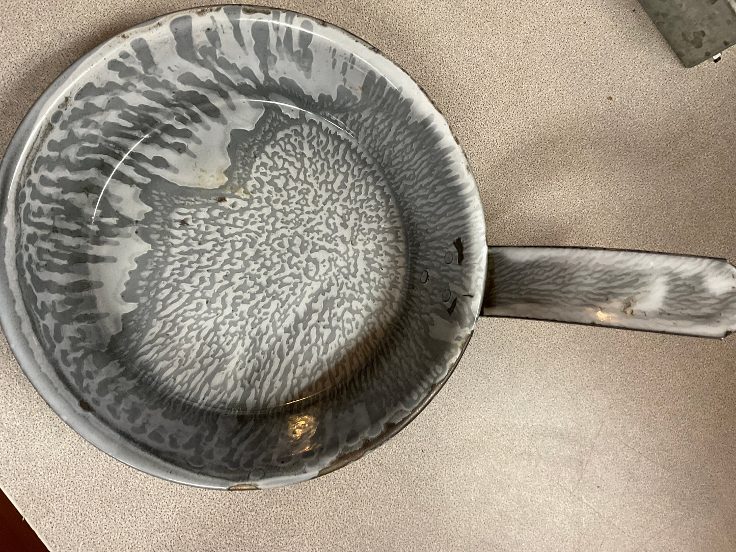 Graniteware Frying Pan