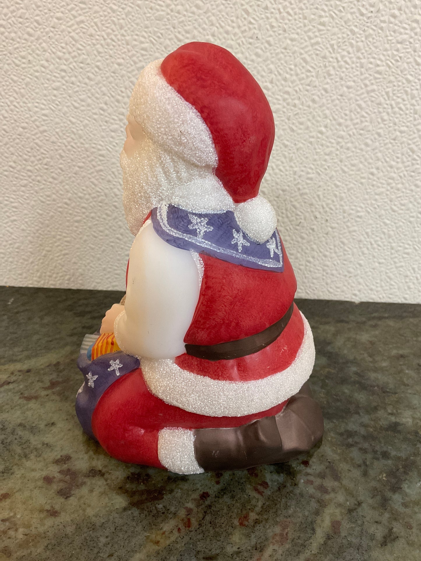 Fenton 95th Anniversary Patriotic Santa Claus