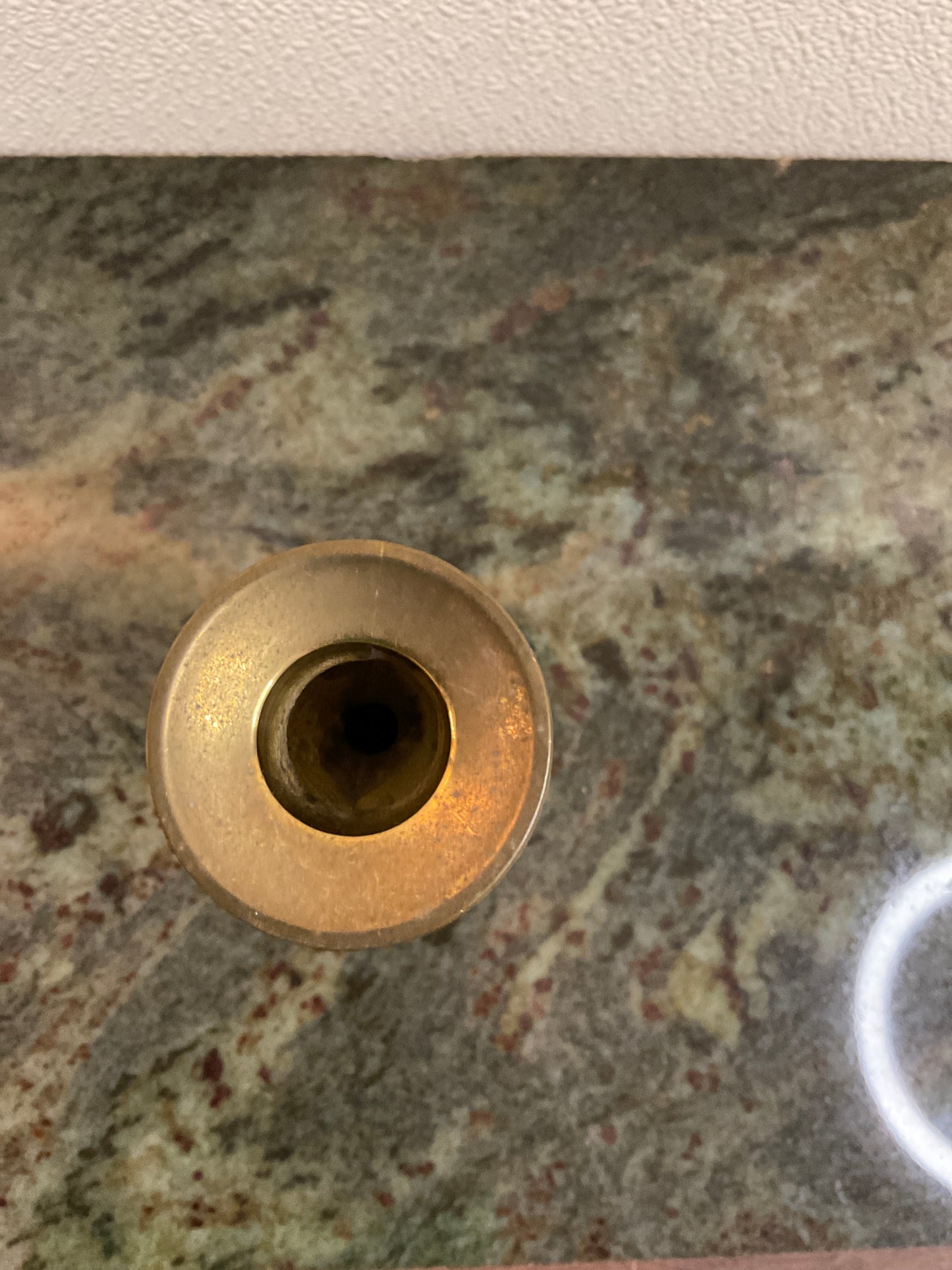 Vintage Brass Candlestick Holder