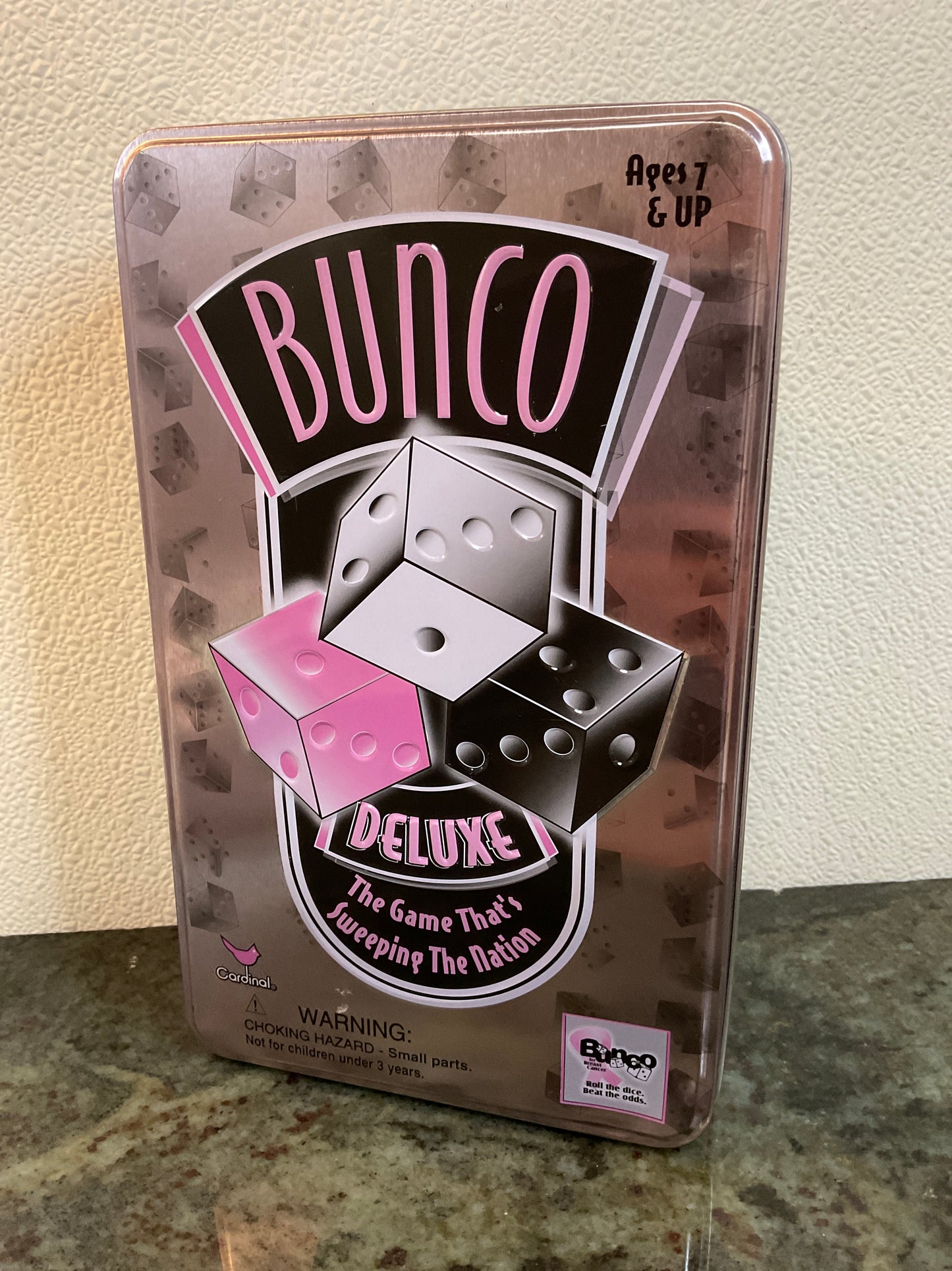 Game Bunco Deluxe Dice Game in Tin