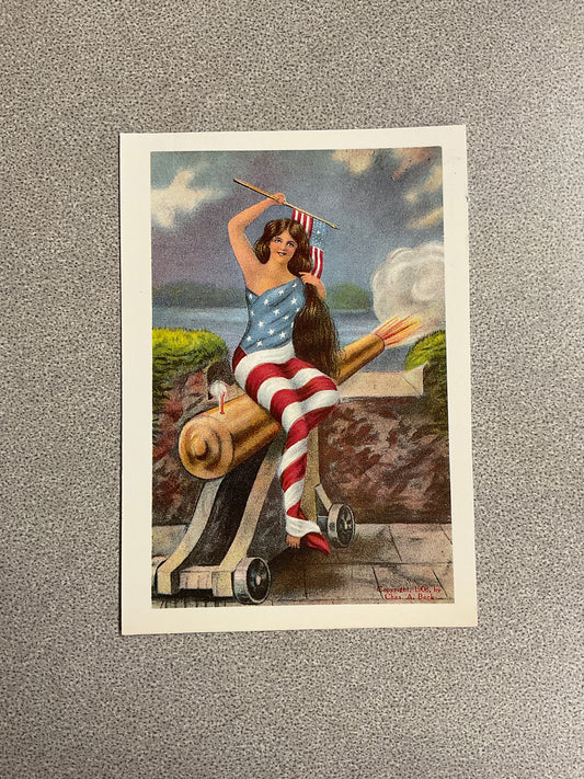 Fourth of July Postcard