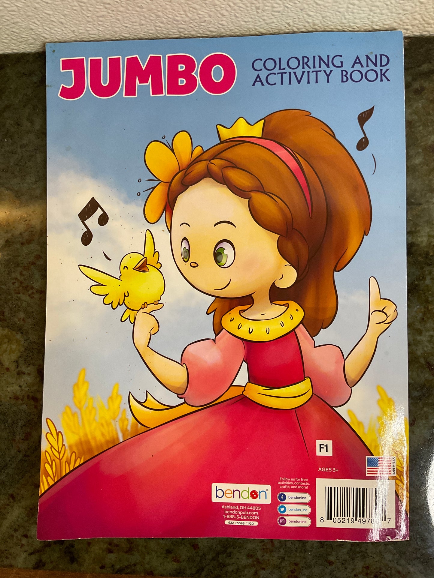 Jumbo Coloring And Activity Book