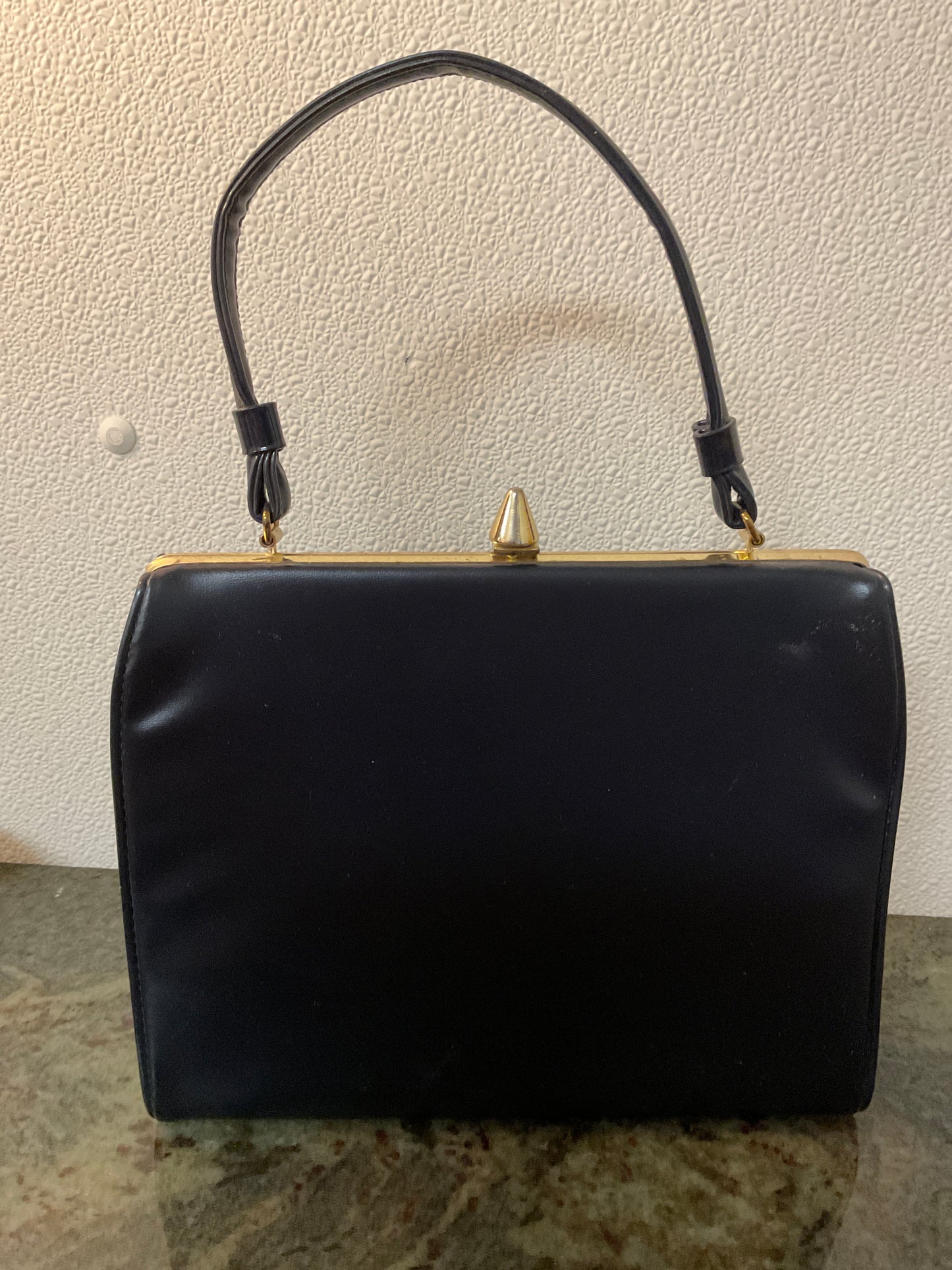 Vintage Black Handbag/Purse