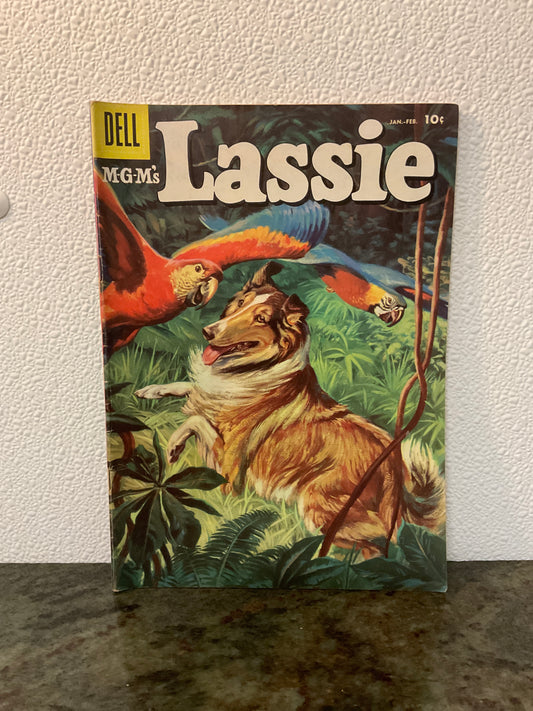 Lassie Jan. - Feb. 1957 Comic Book