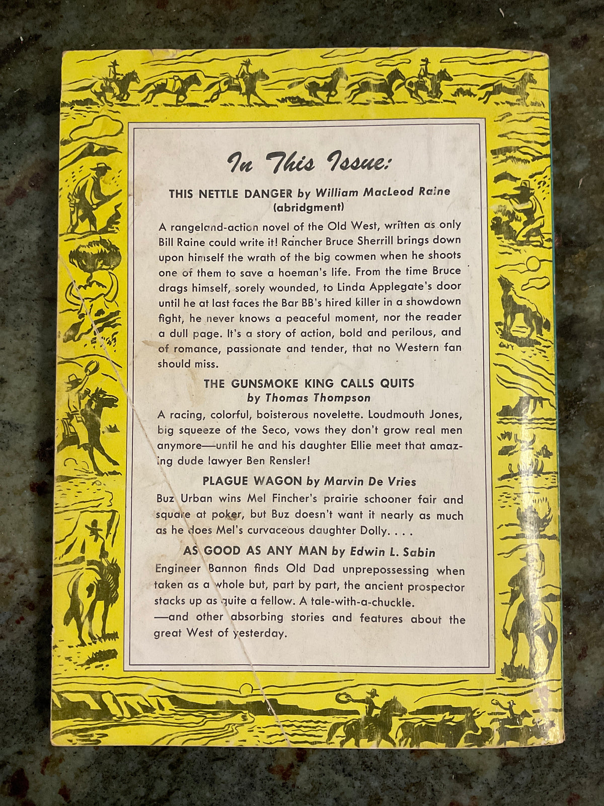 June 1951 Zane Grey’s Western Magazine