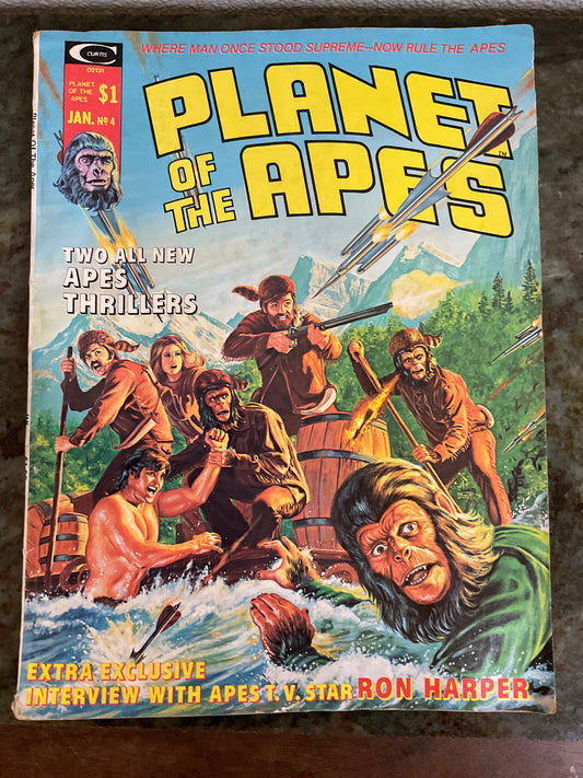 1974 Planet Of The Apes Magazine #4