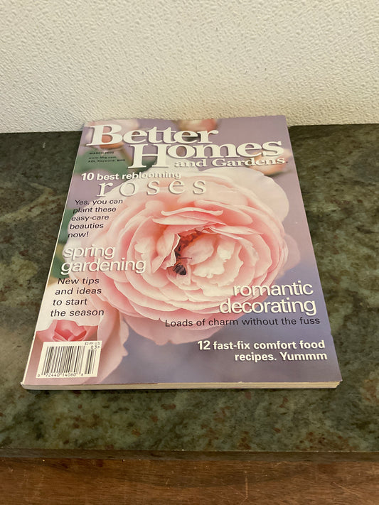Better Homes And Gardens March 2000