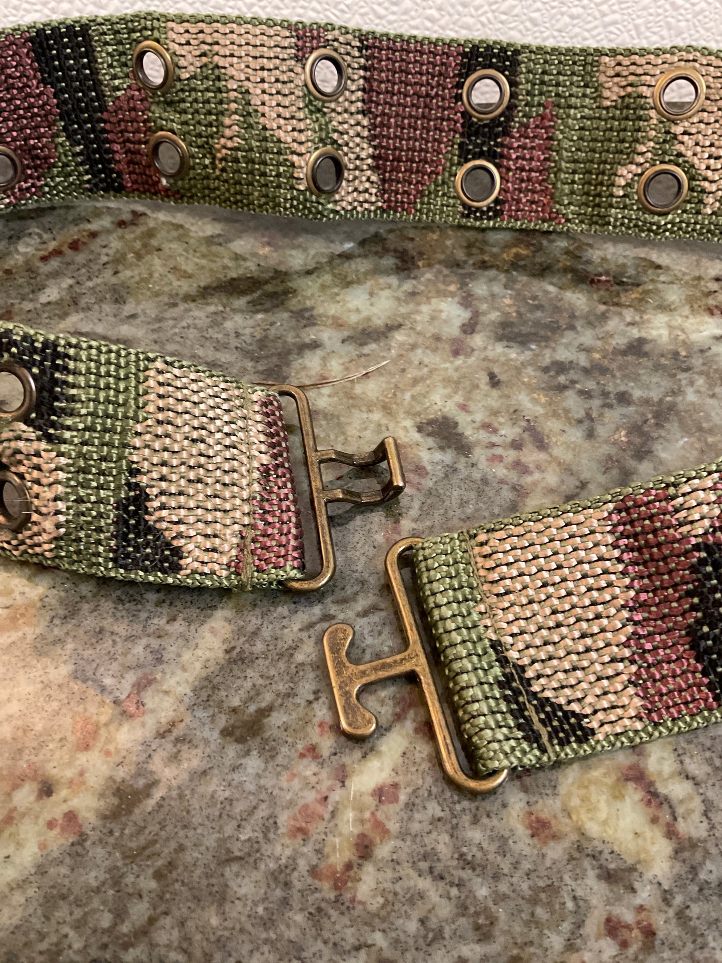 Camouflage Green Belt for Women 30”