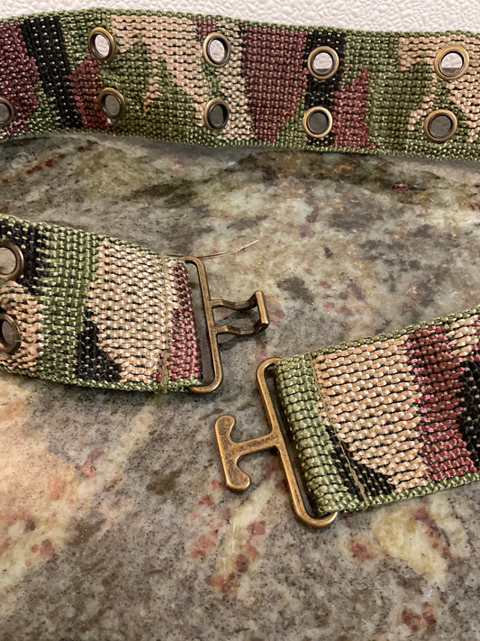 Camouflage Green Belt for Women 30”
