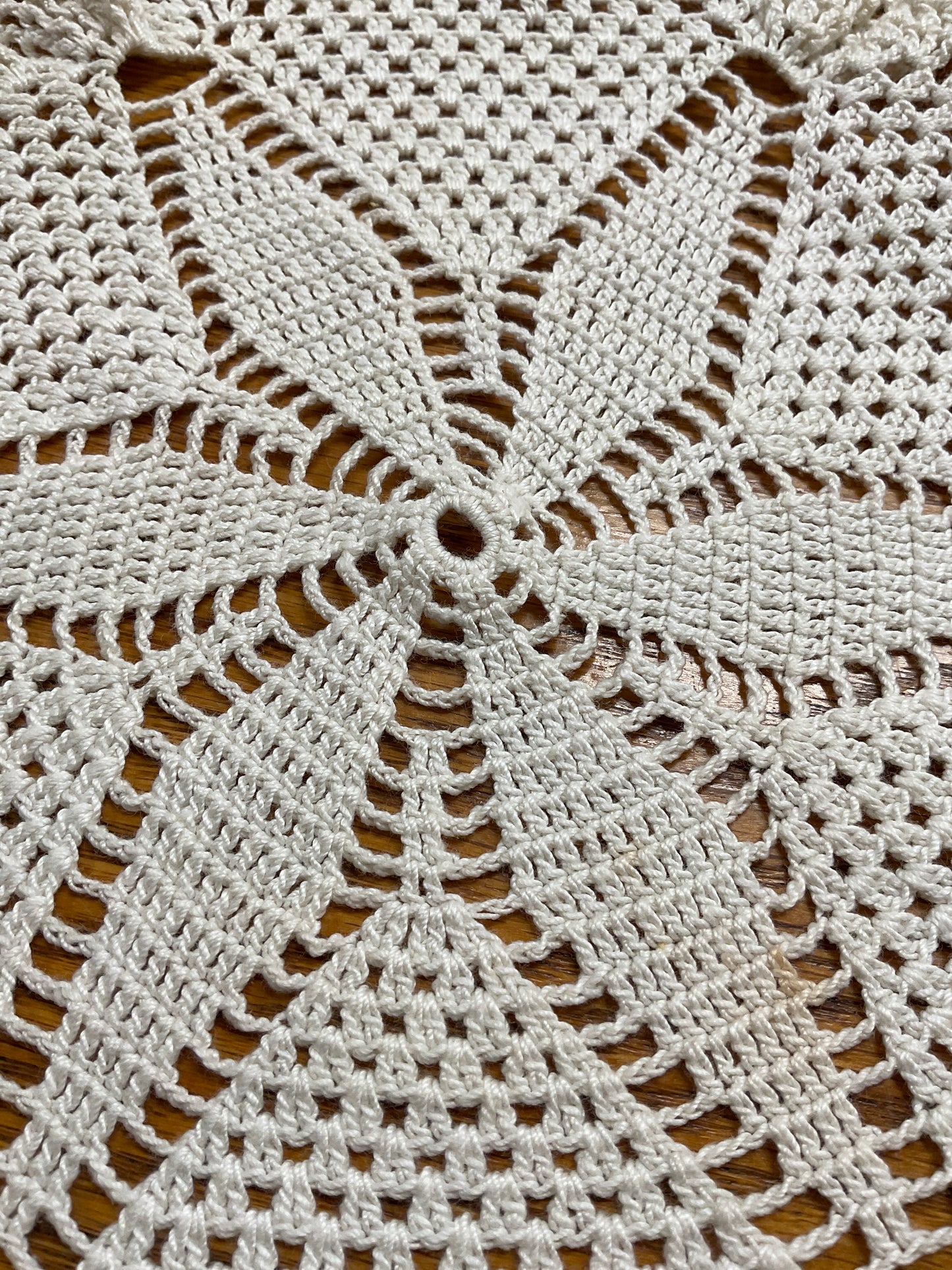 Handmade Crochet Doily 12”