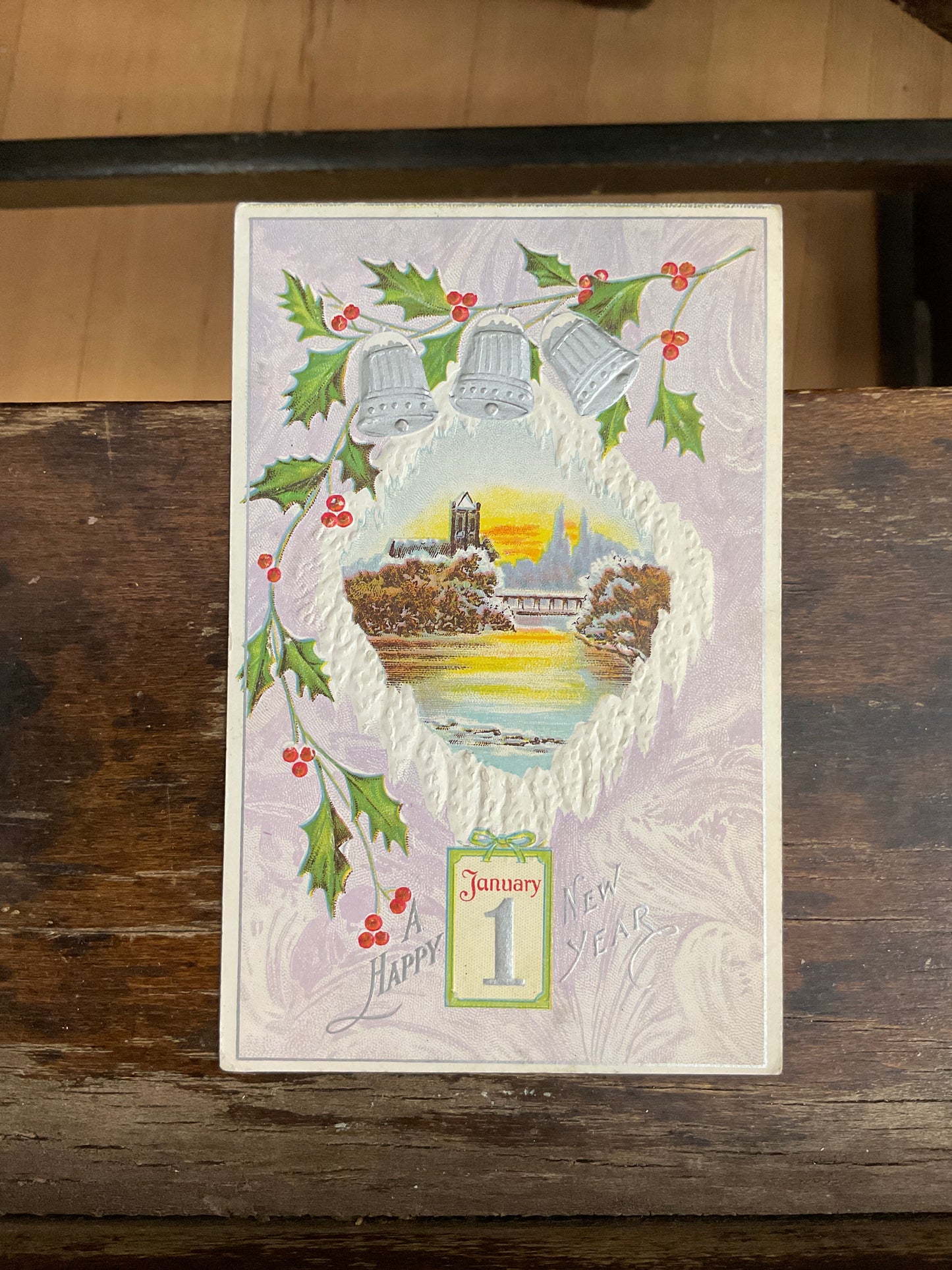 Antique Post Card- New Year