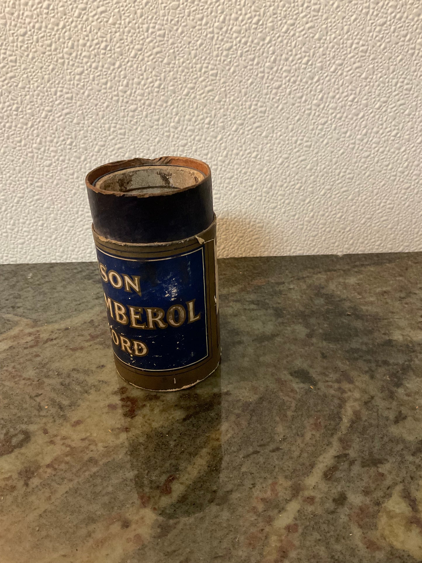 Edison Phonograph Cylinder